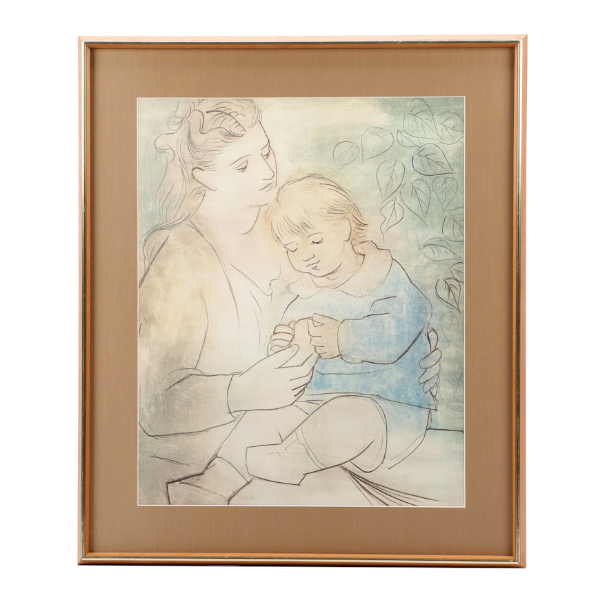 Giclée After Pablo Picasso "Mother and Child"