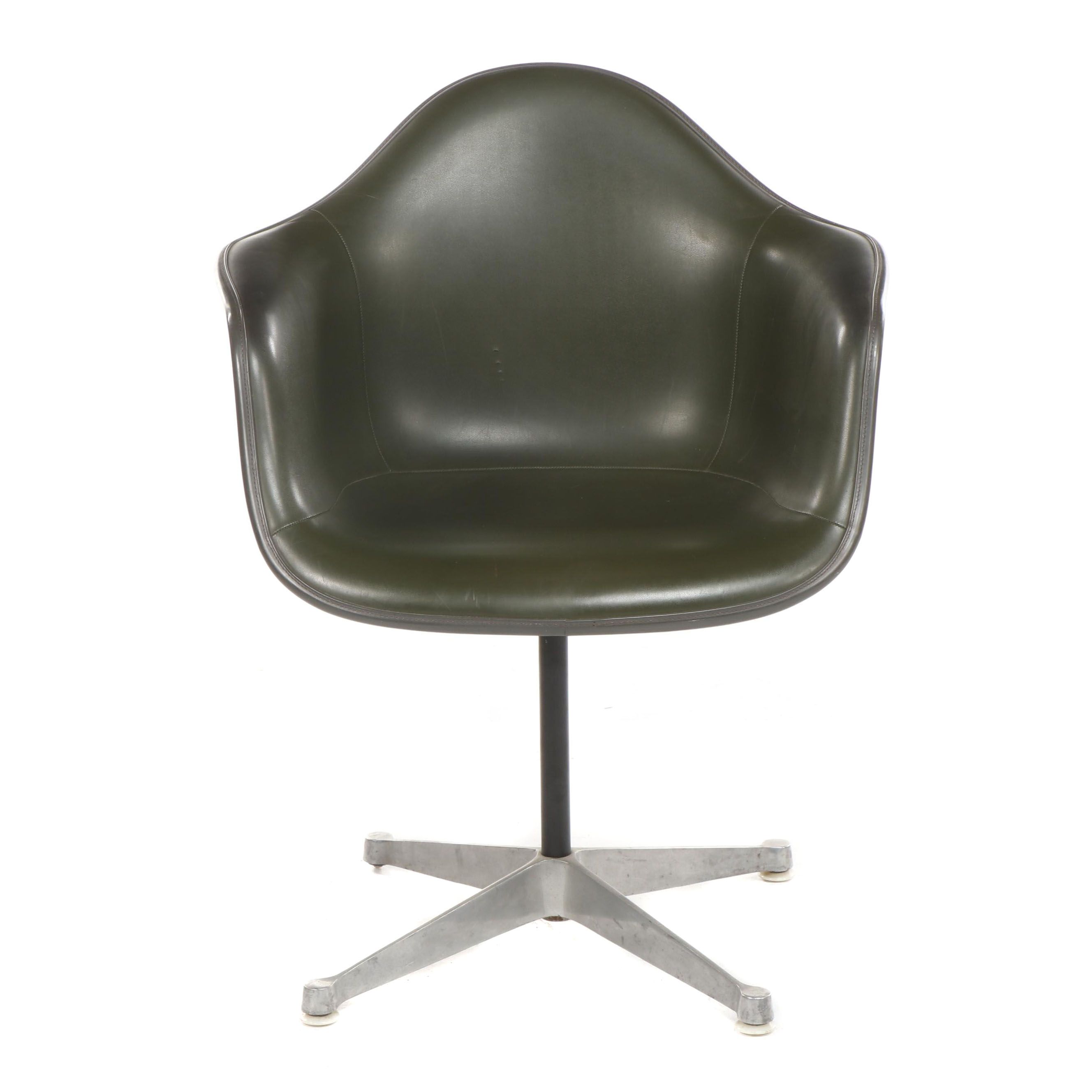Charles and Ray Eames for Herman Miller Upholstered Fiberglass Chair