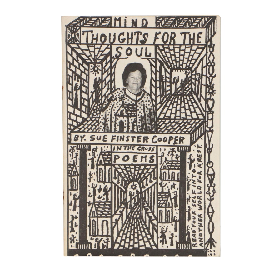 Sue Finster Cooper "Thoughts for the Soul" with Cover Design by Howard Finster