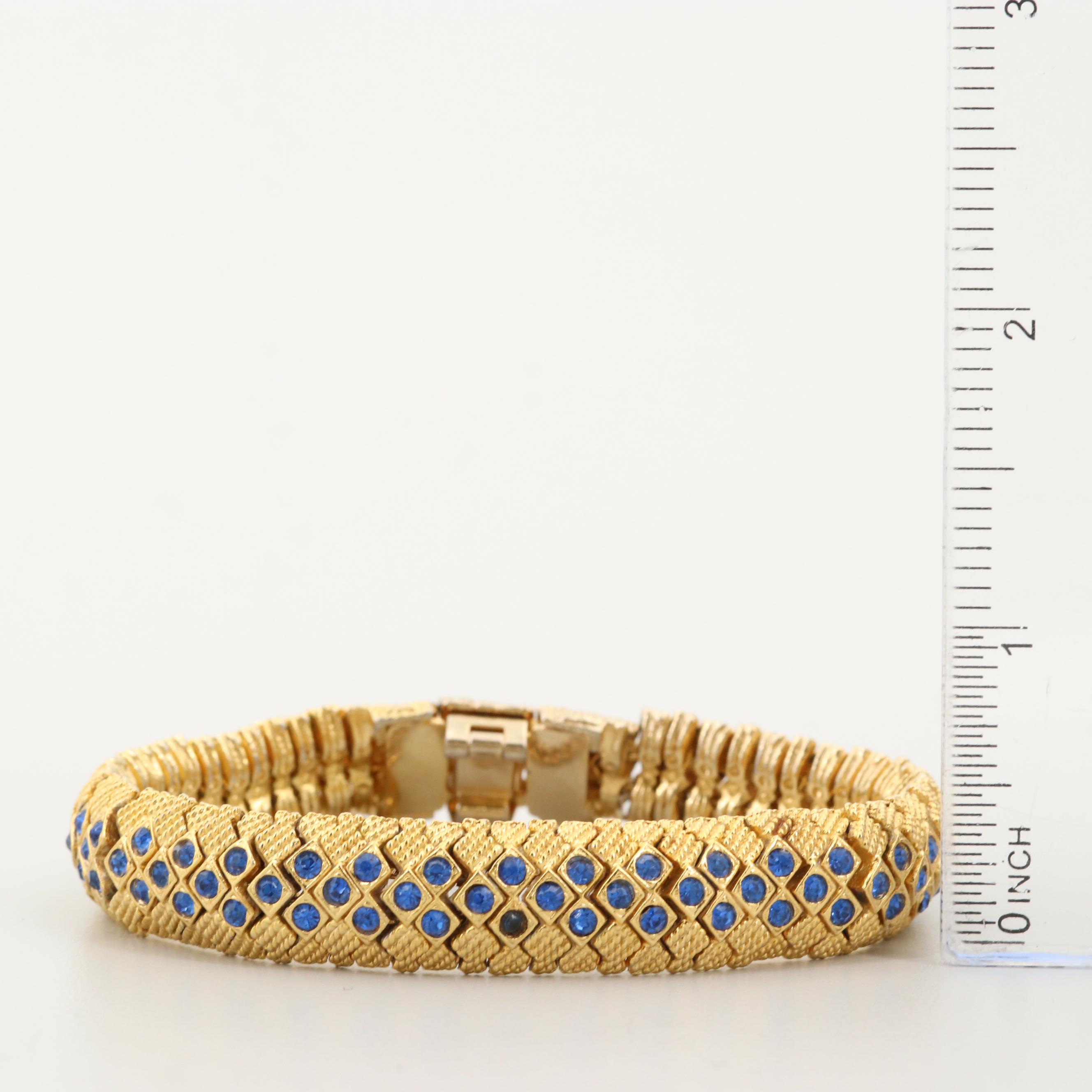 Vintage Rhinestone Bracelet