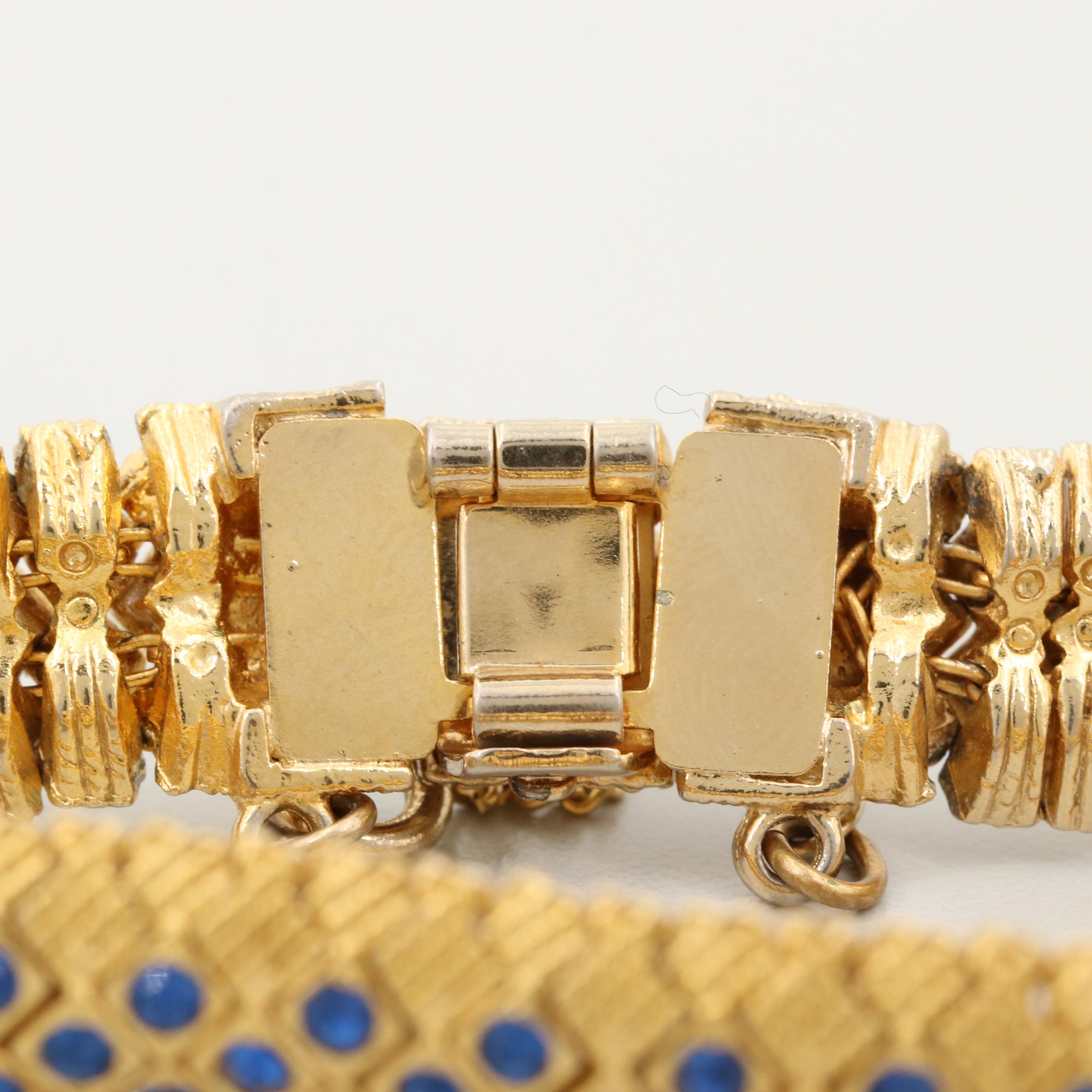 Vintage Rhinestone Bracelet