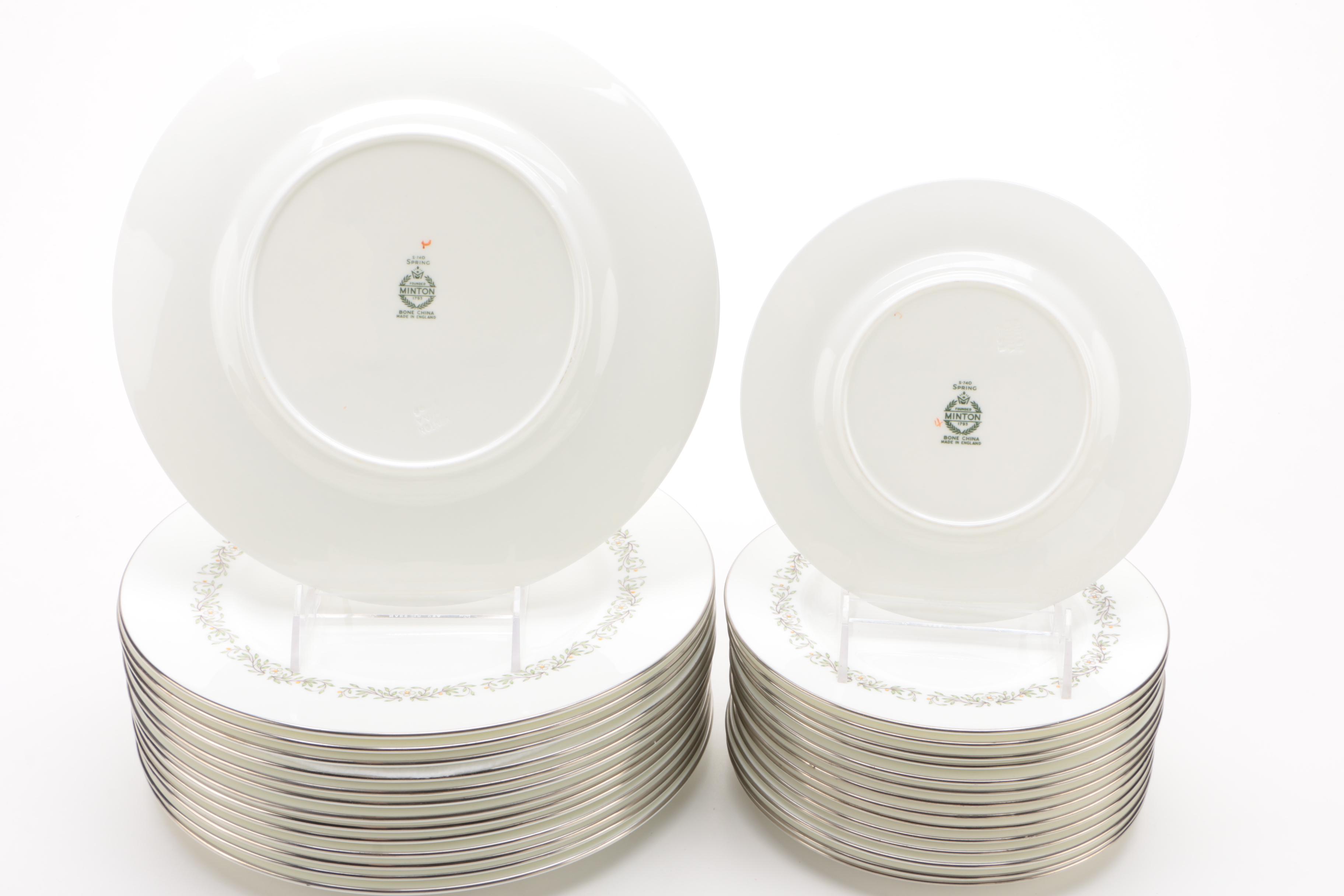 Minton "Spring" China Dinnerware, 1964 - 1975