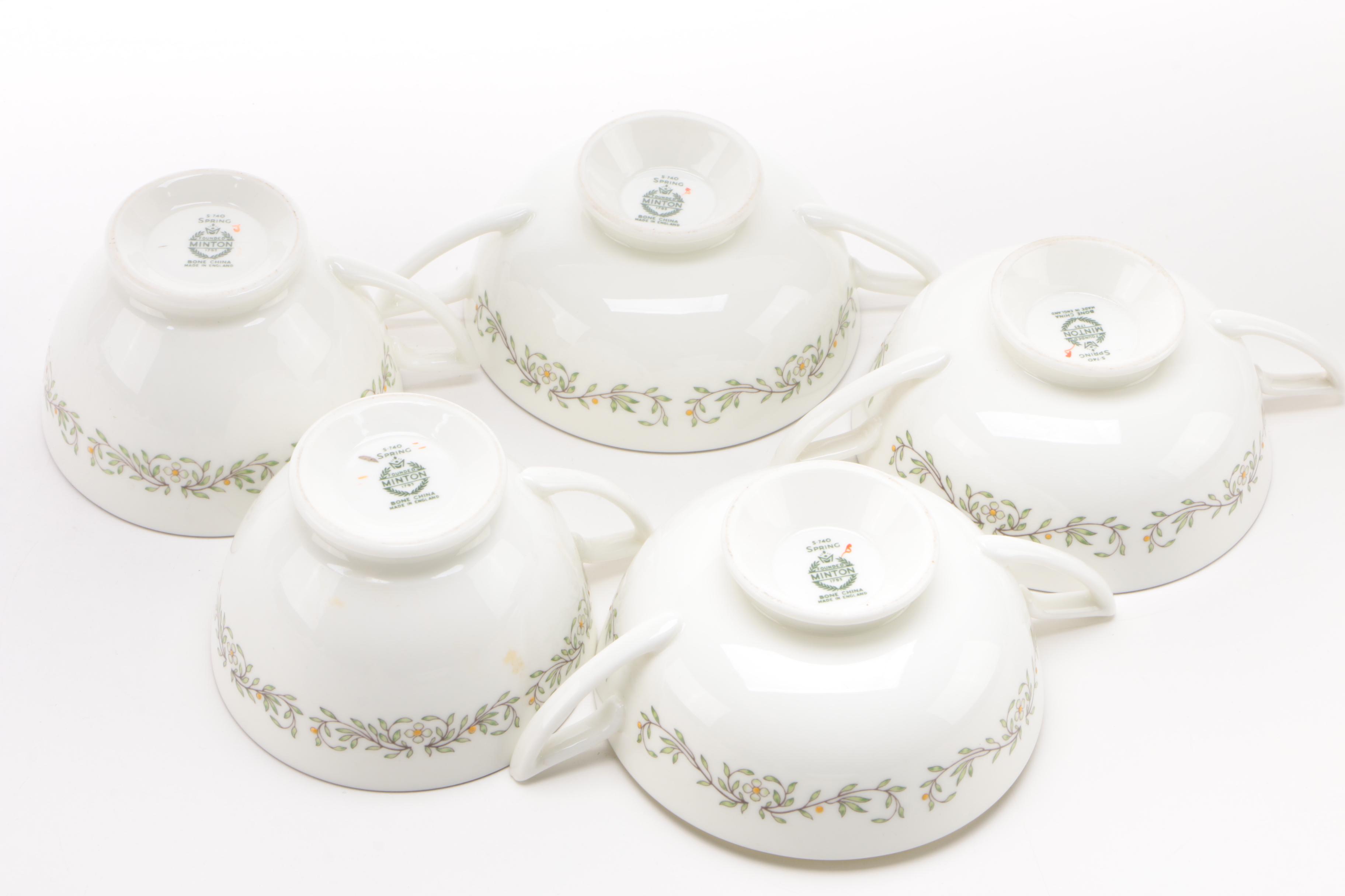 Minton "Spring" China Dinnerware, 1964 - 1975