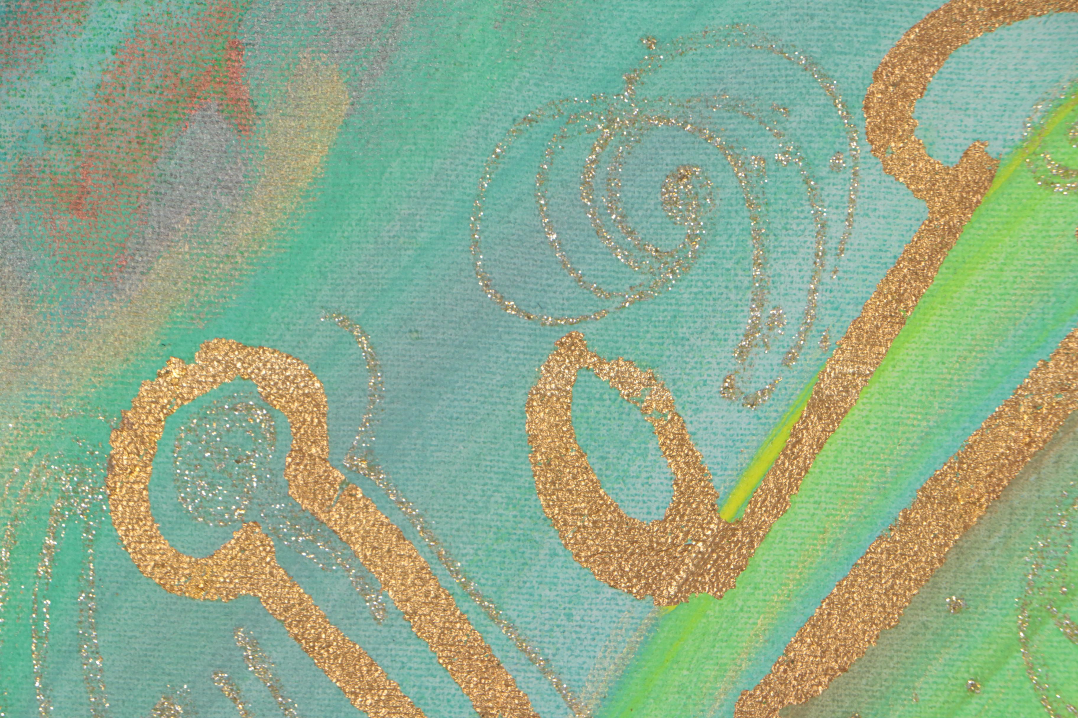 Paul Deo Acrylic Painting, 1992