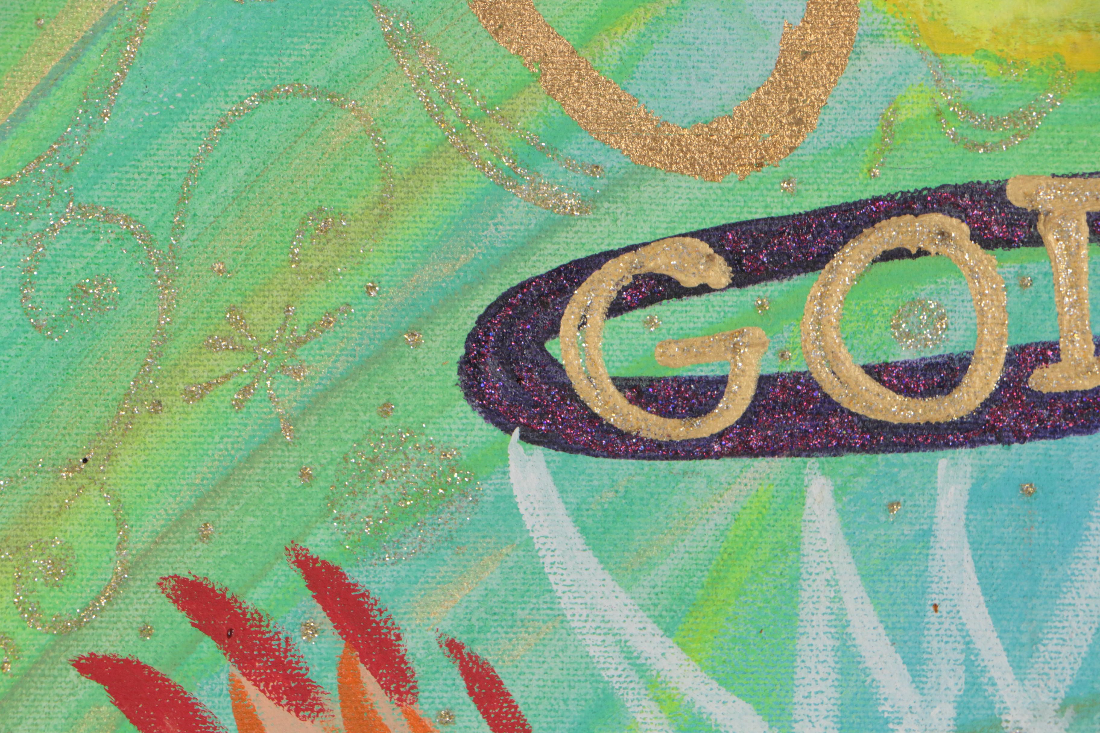 Paul Deo Acrylic Painting, 1992