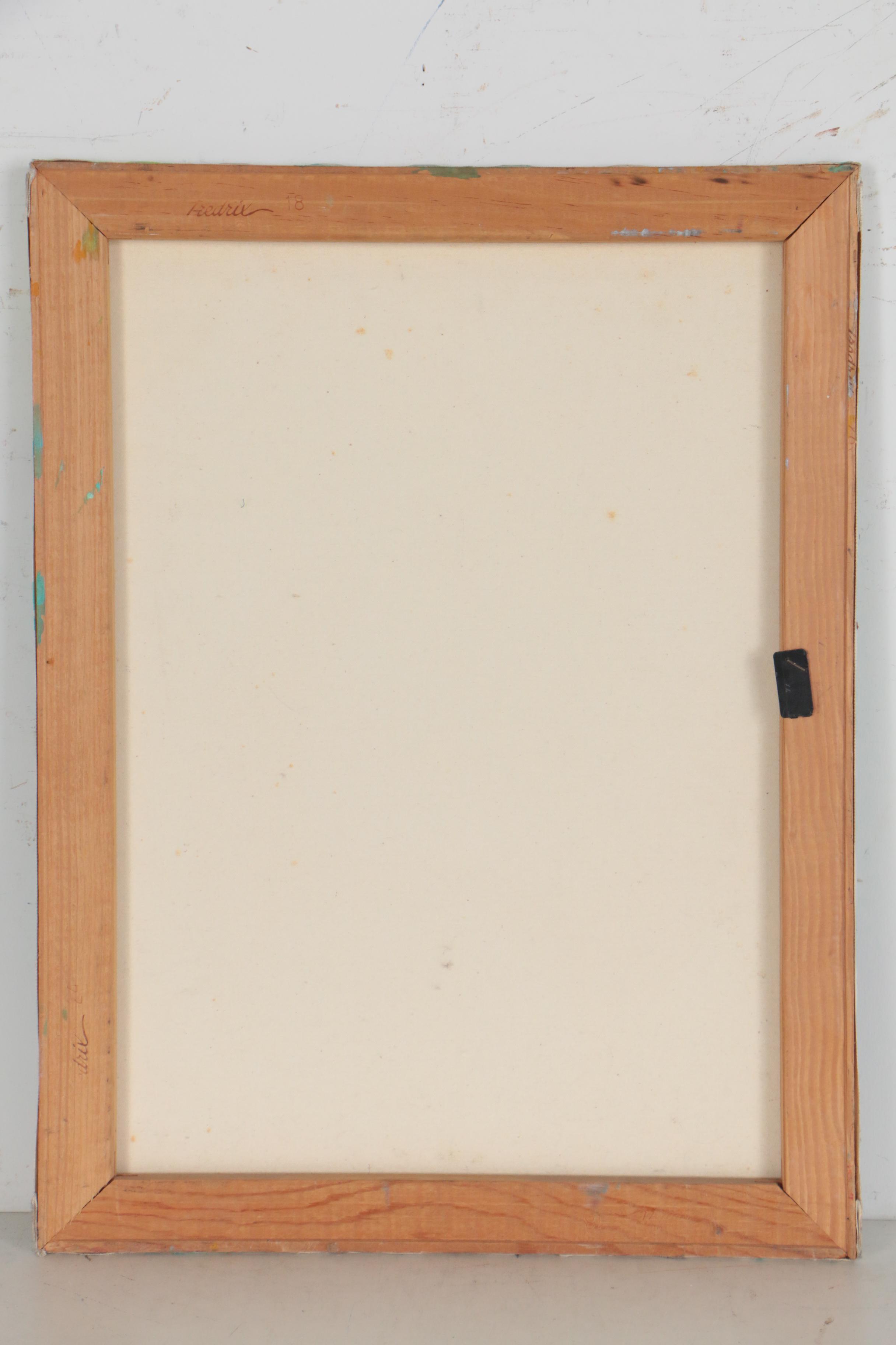 Paul Deo Acrylic Painting, 1992