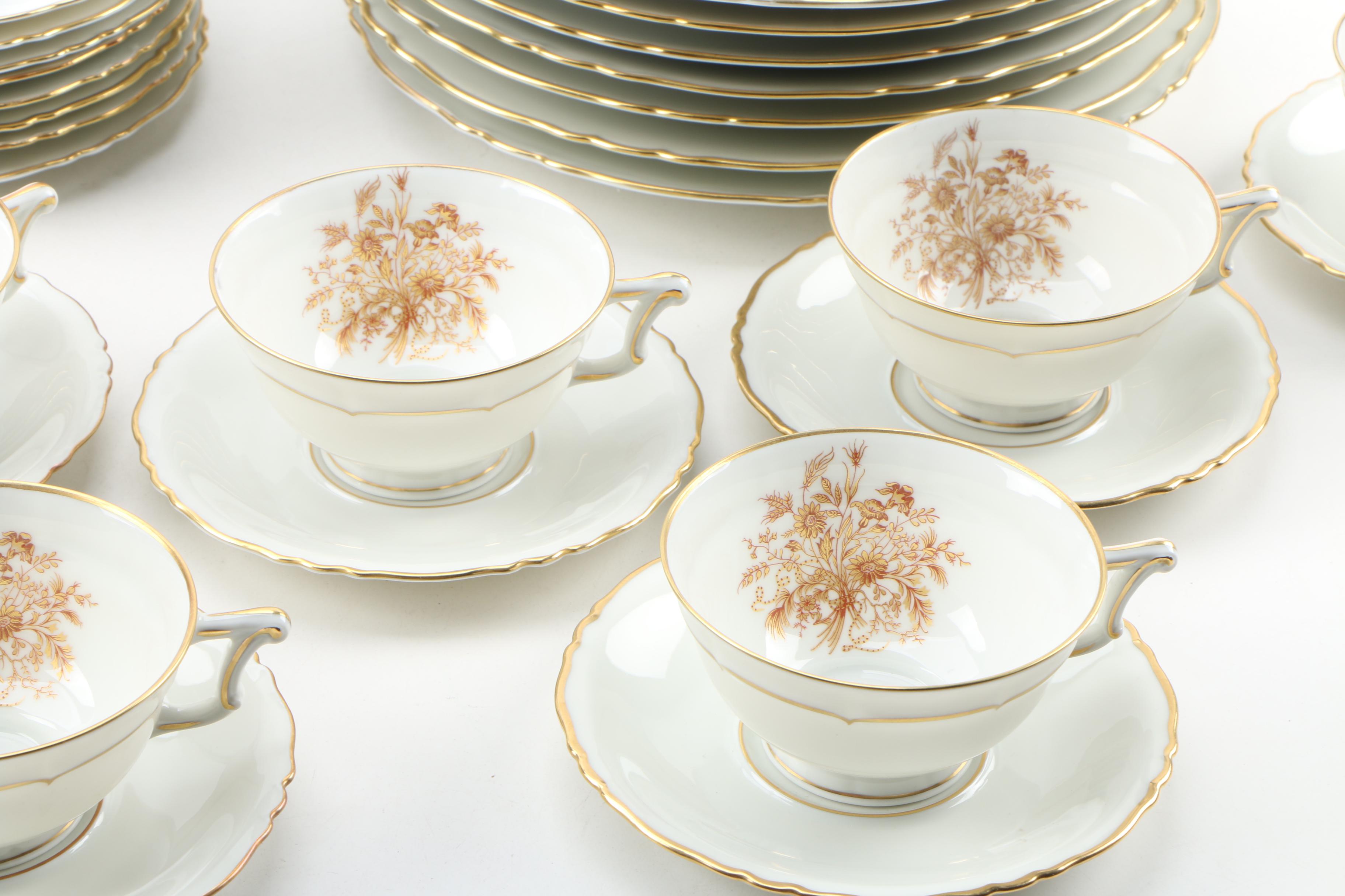 Haviland "Floréal" China Dinnerware, Vintage