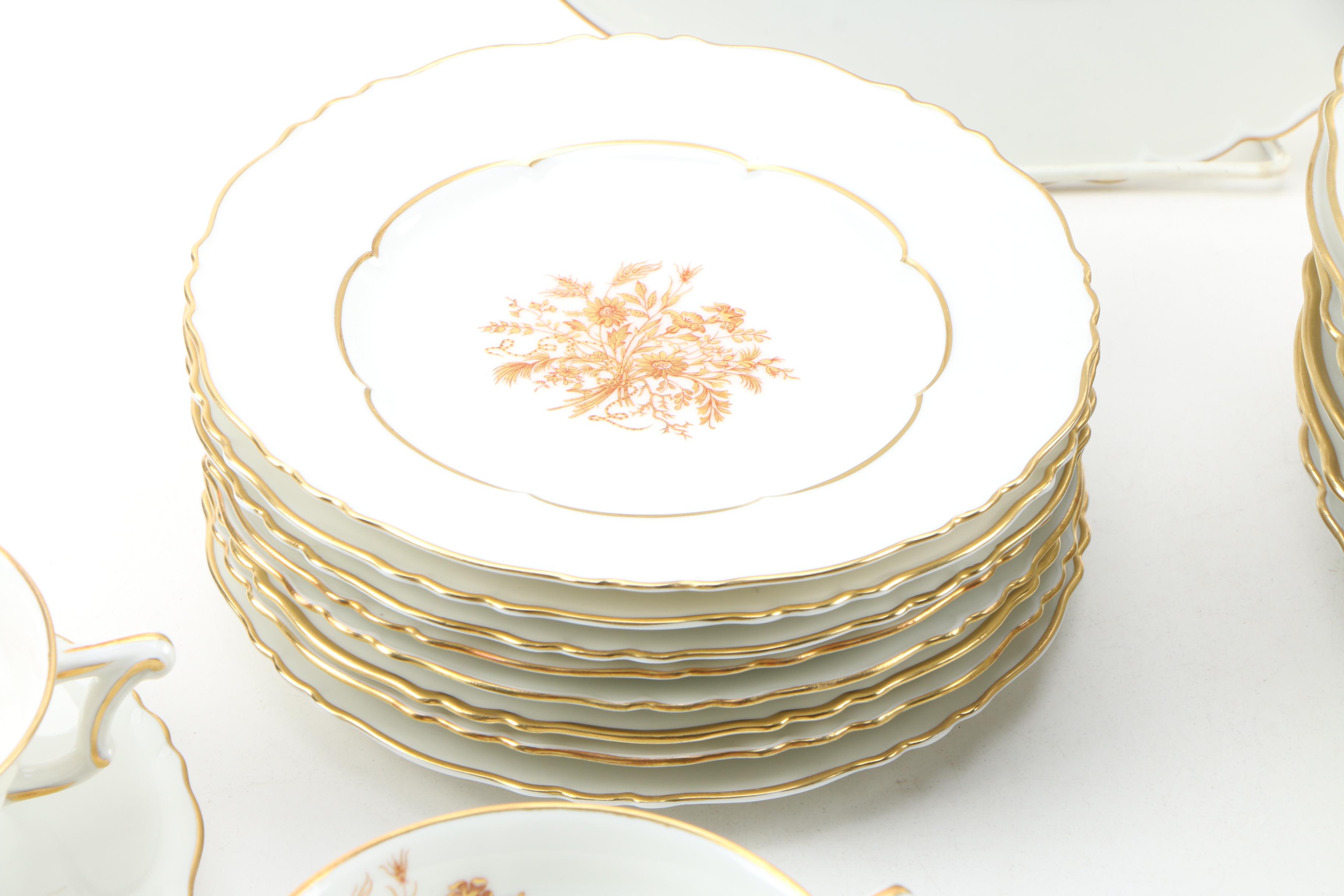 Haviland "Floréal" China Dinnerware, Vintage