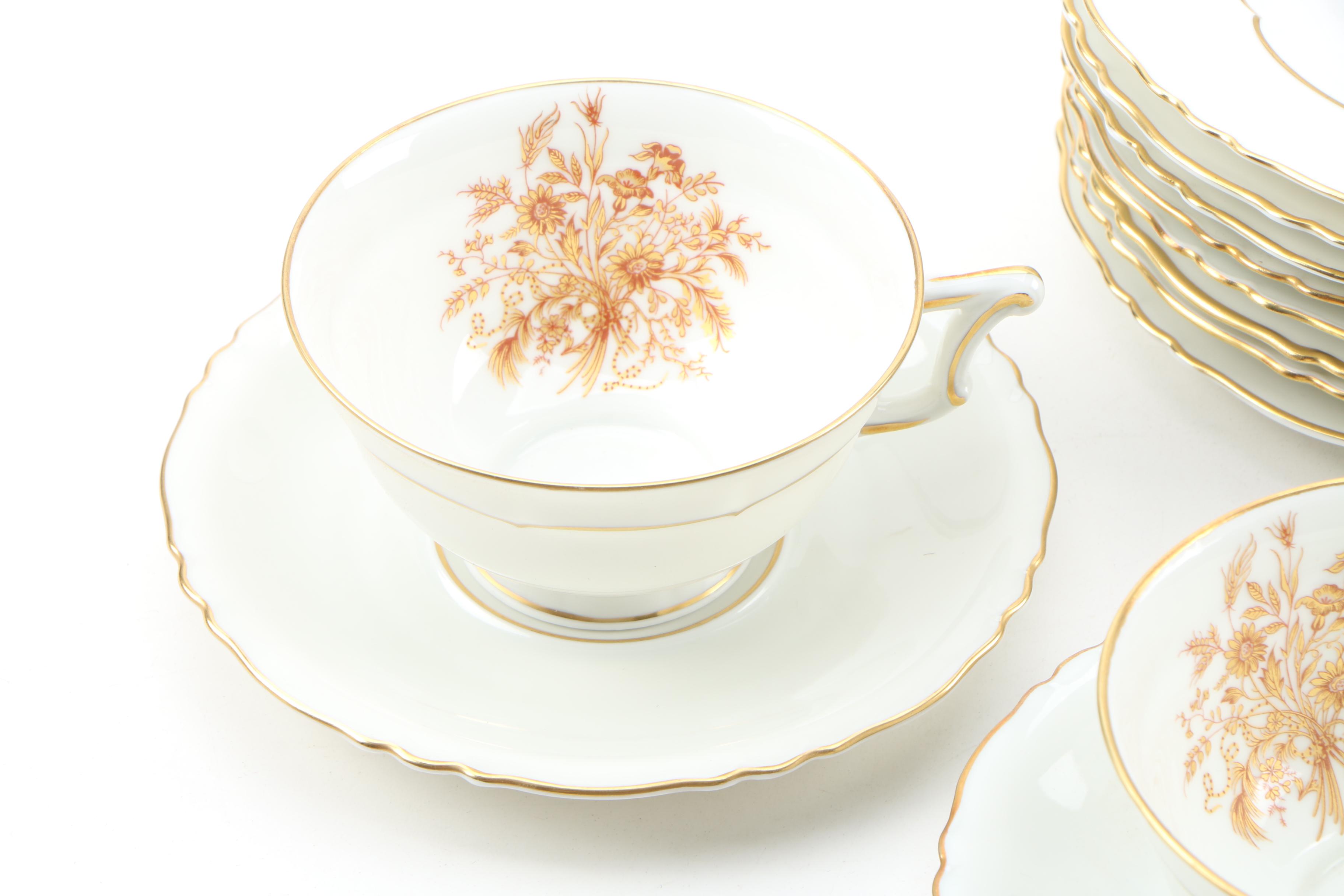 Haviland "Floréal" China Dinnerware, Vintage