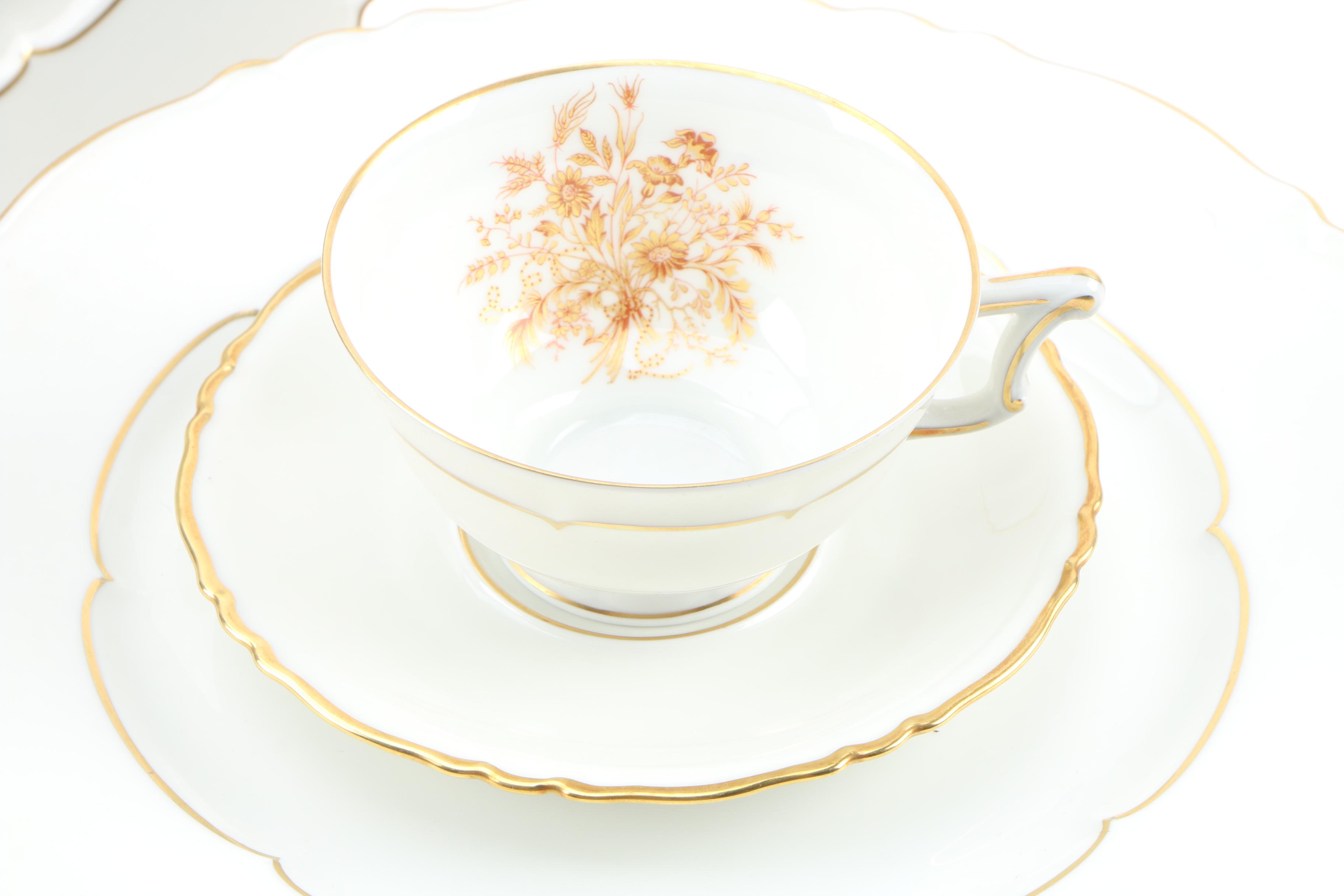 Haviland "Floréal" China Dinnerware, Vintage