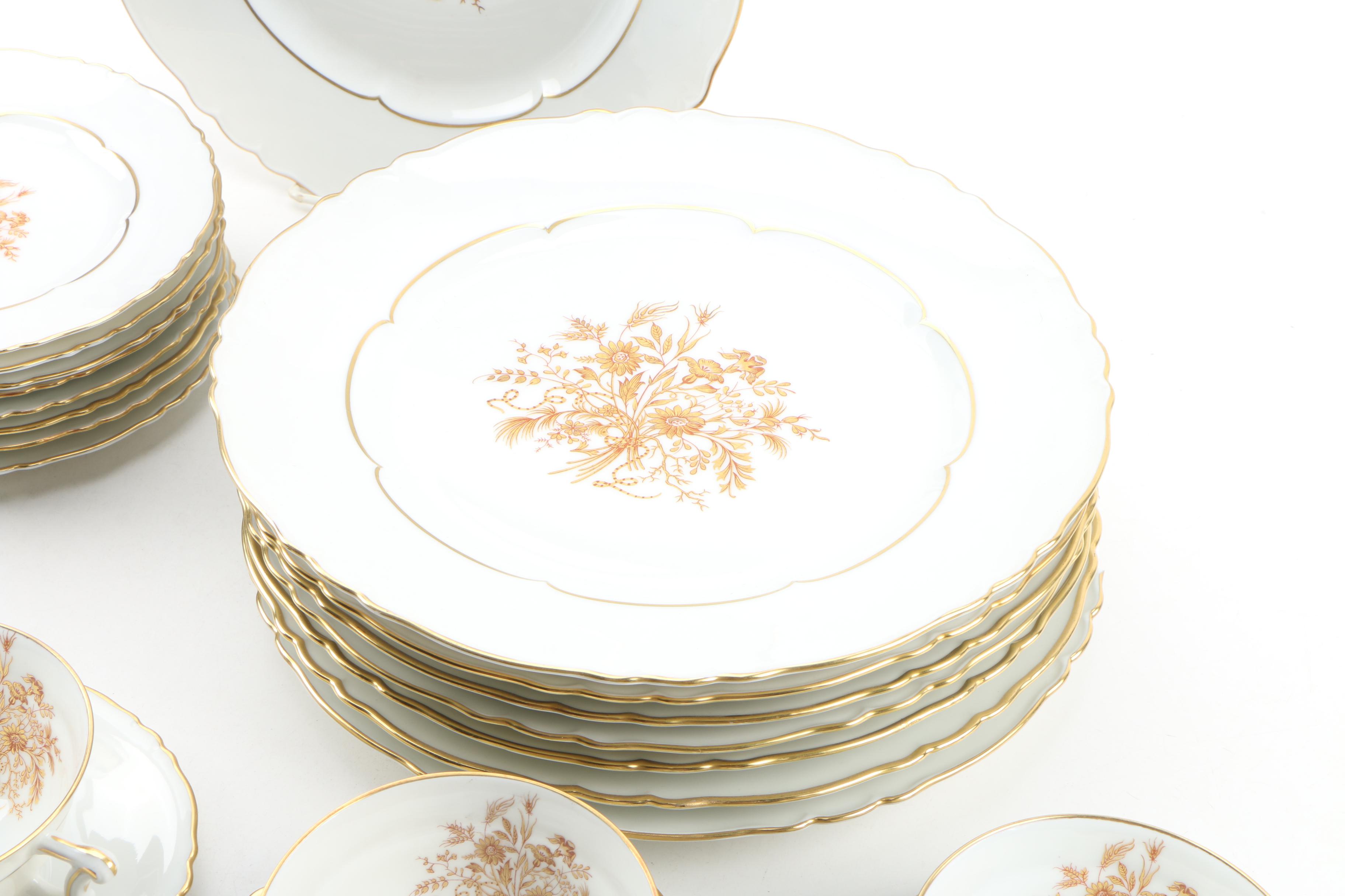 Haviland "Floréal" China Dinnerware, Vintage