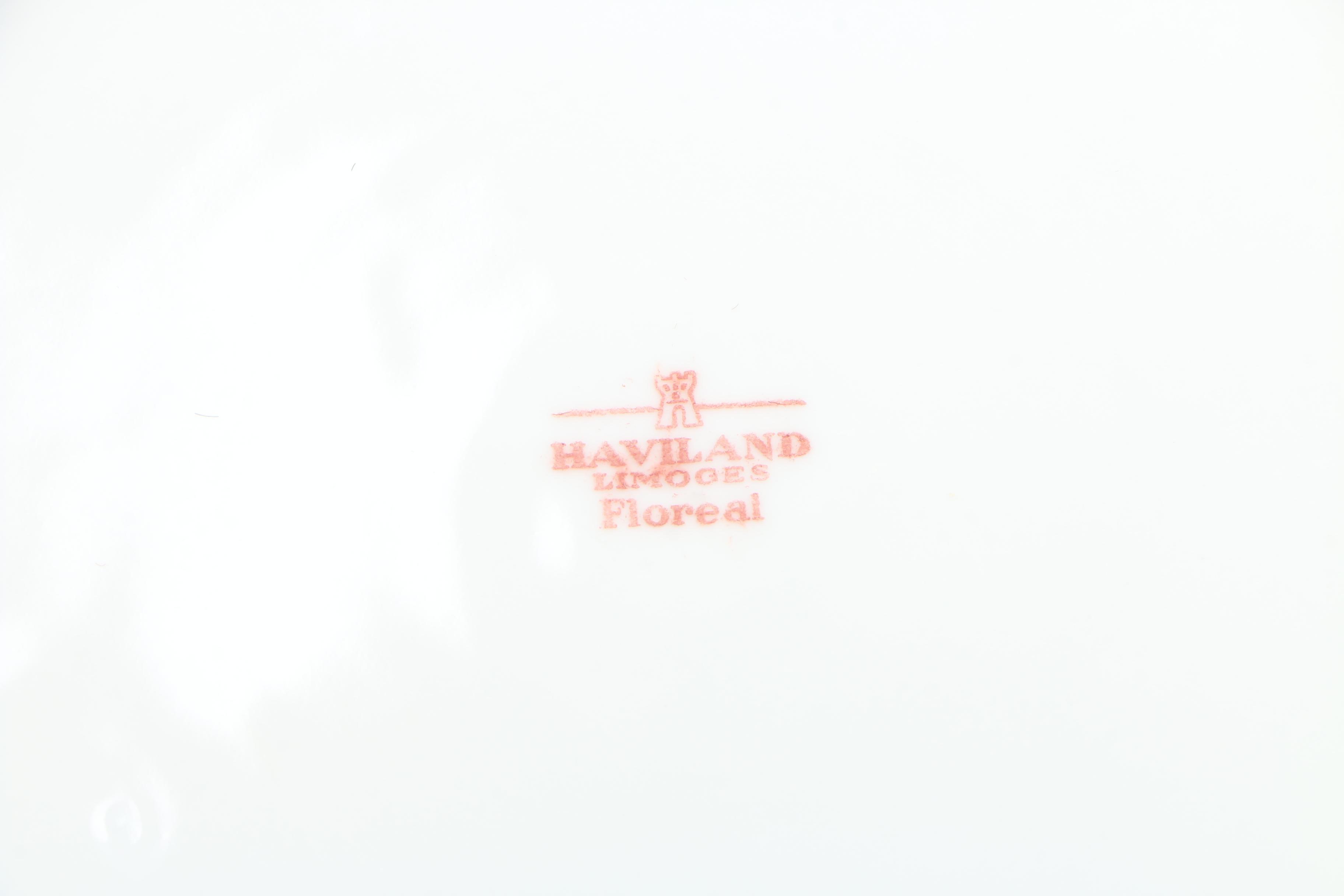 Haviland "Floréal" China Dinnerware, Vintage