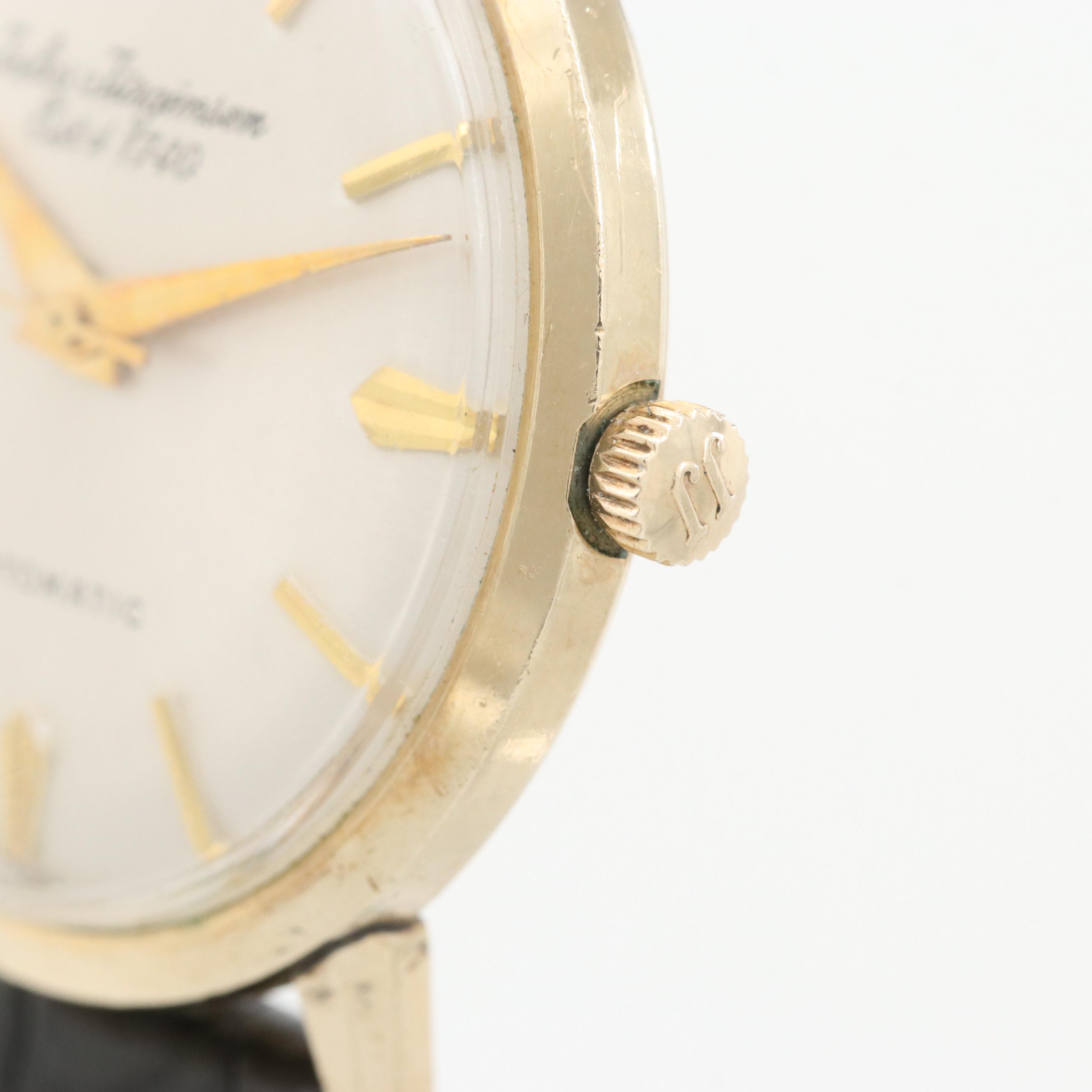 Vintage Jules Jurgensen 10K Gold Filled Automatic Watch
