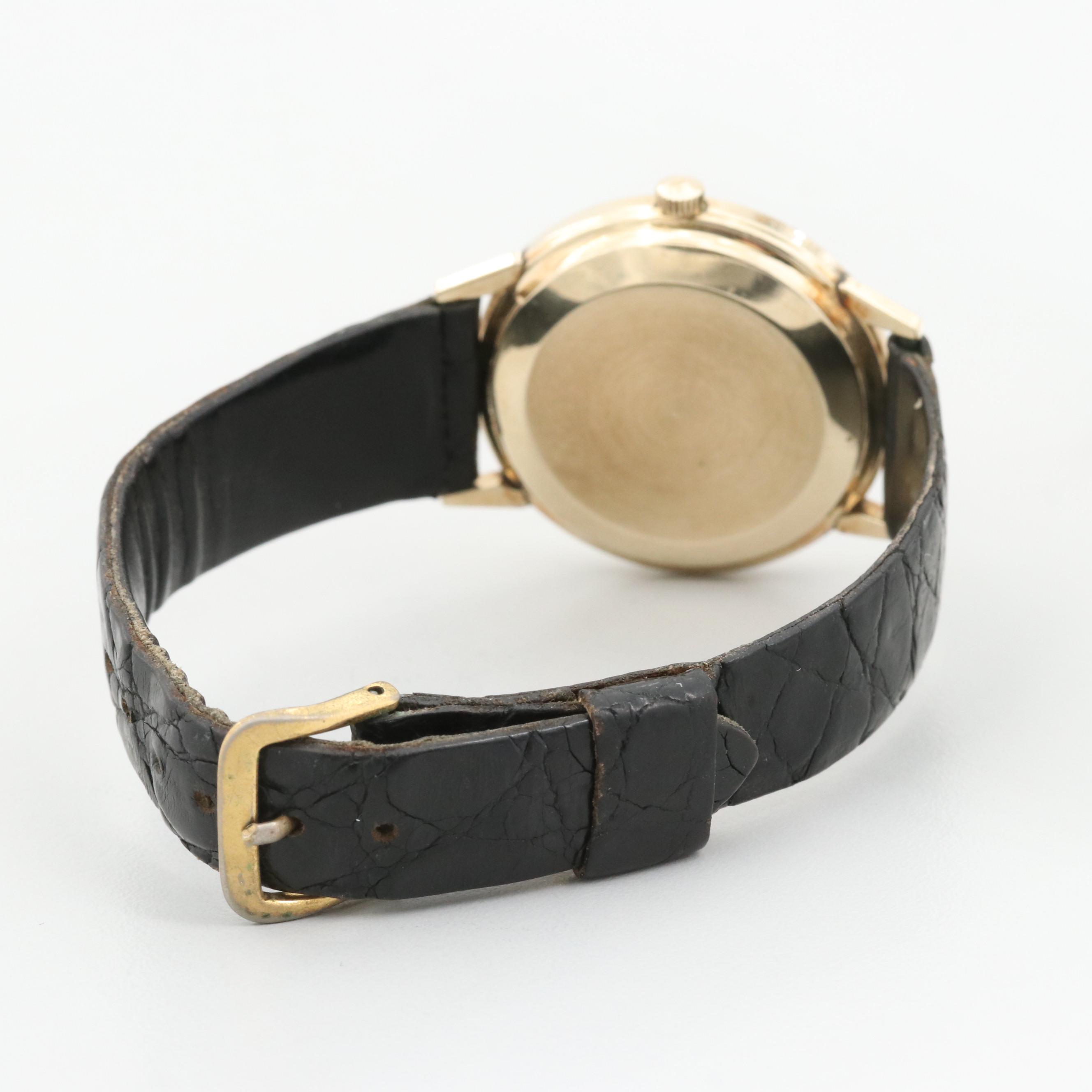 Vintage Jules Jurgensen 10K Gold Filled Automatic Watch