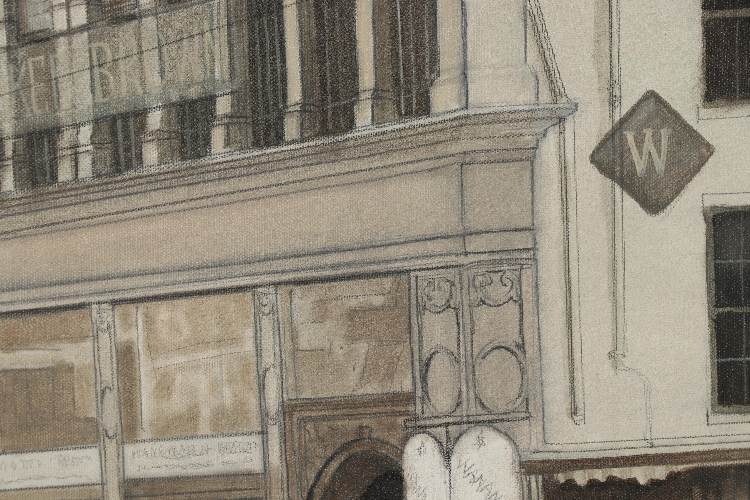 Paul MacWilliams Oil Painting of Market Street in Philadelphia