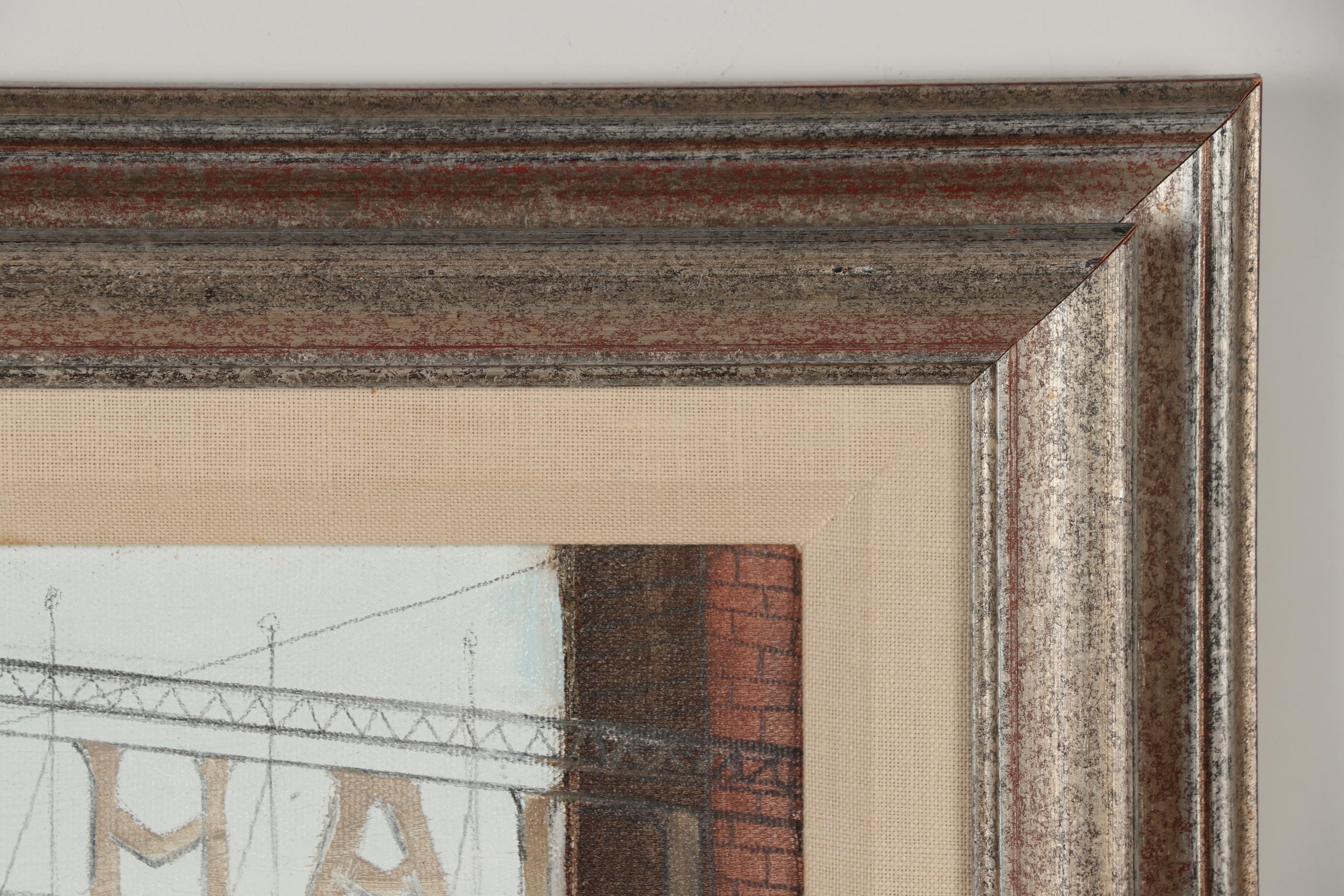 Paul MacWilliams Oil Painting of Market Street in Philadelphia