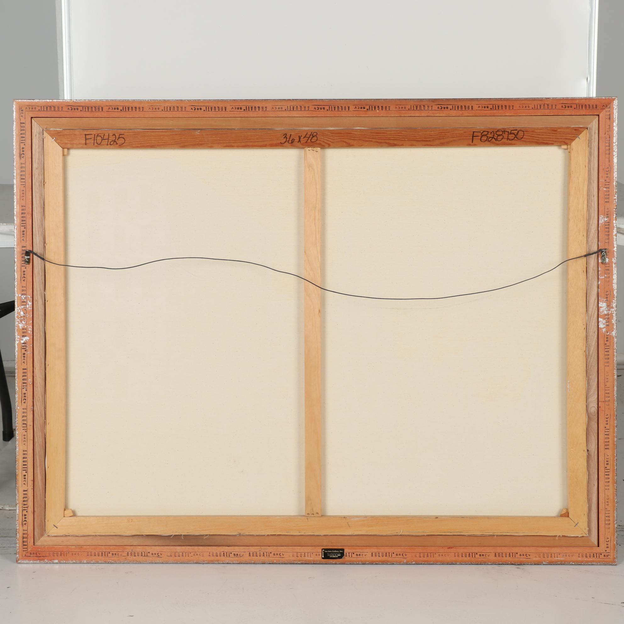 Paul MacWilliams Oil Painting of Market Street in Philadelphia