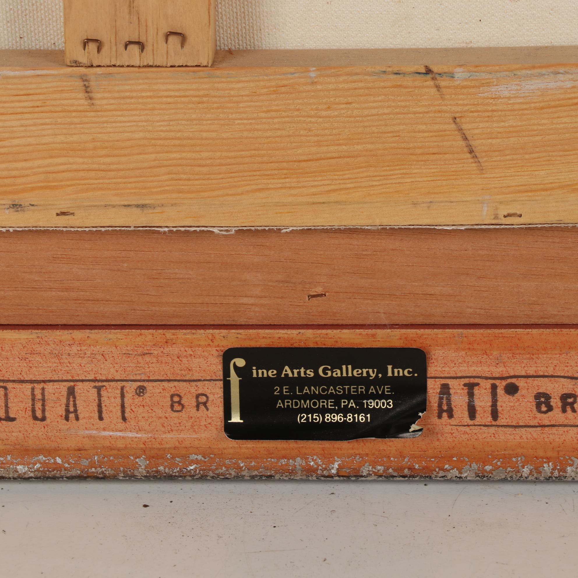 Paul MacWilliams Oil Painting of Market Street in Philadelphia