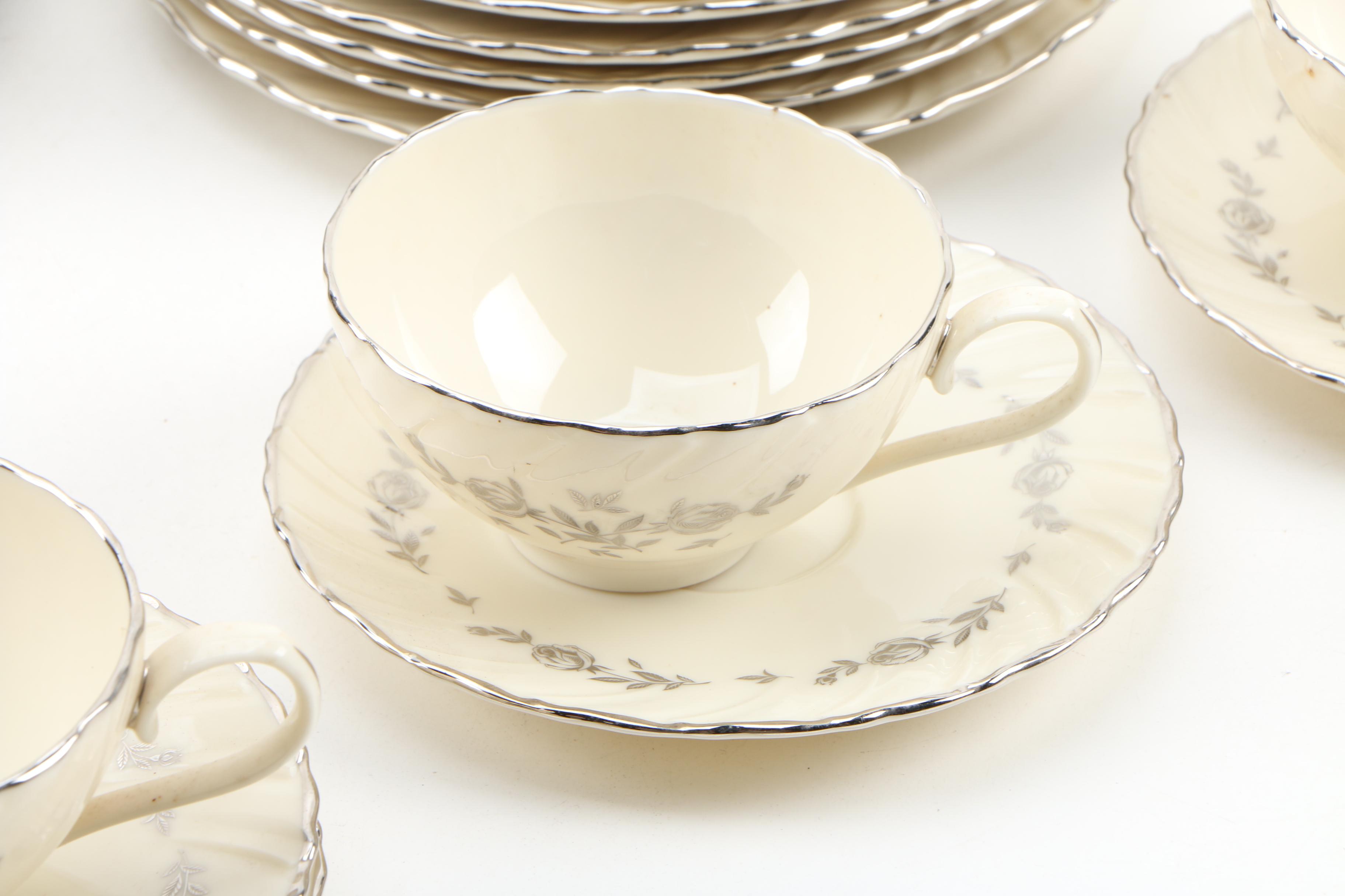 Lenox "Rosemont" China Dinnerware for Five, 1964 - 1977