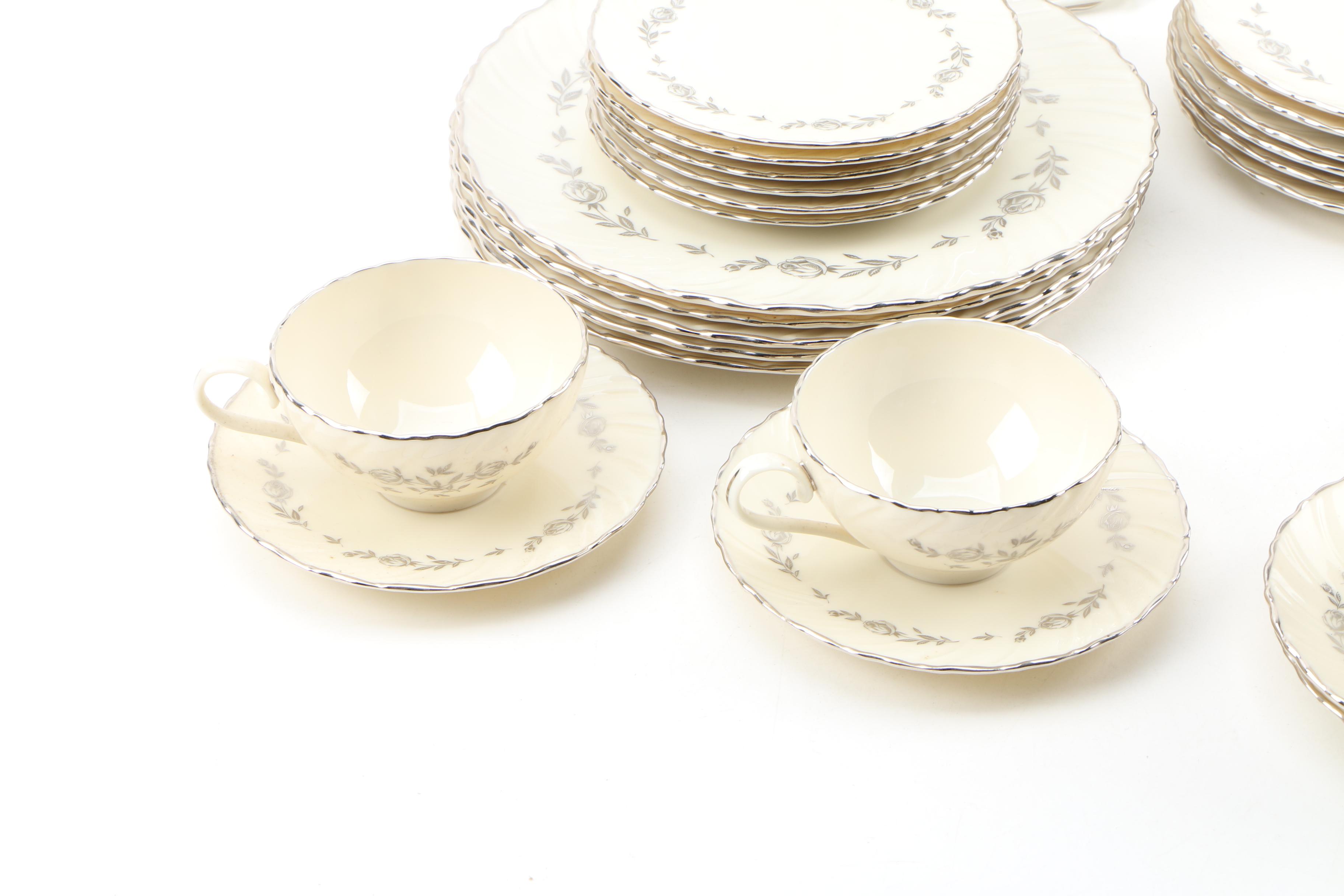 Lenox "Rosemont" China Dinnerware for Five, 1964 - 1977