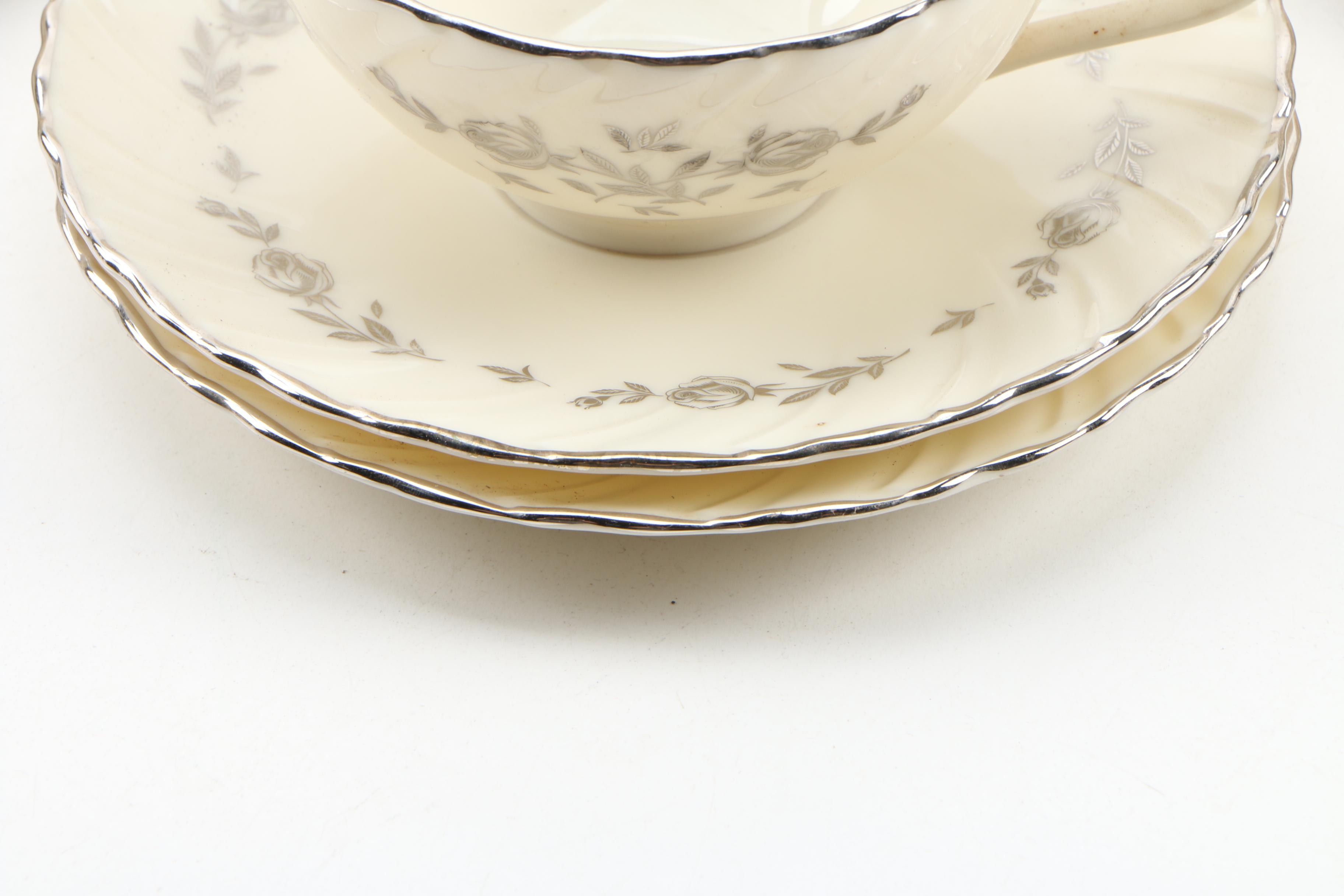 Lenox "Rosemont" China Dinnerware for Five, 1964 - 1977
