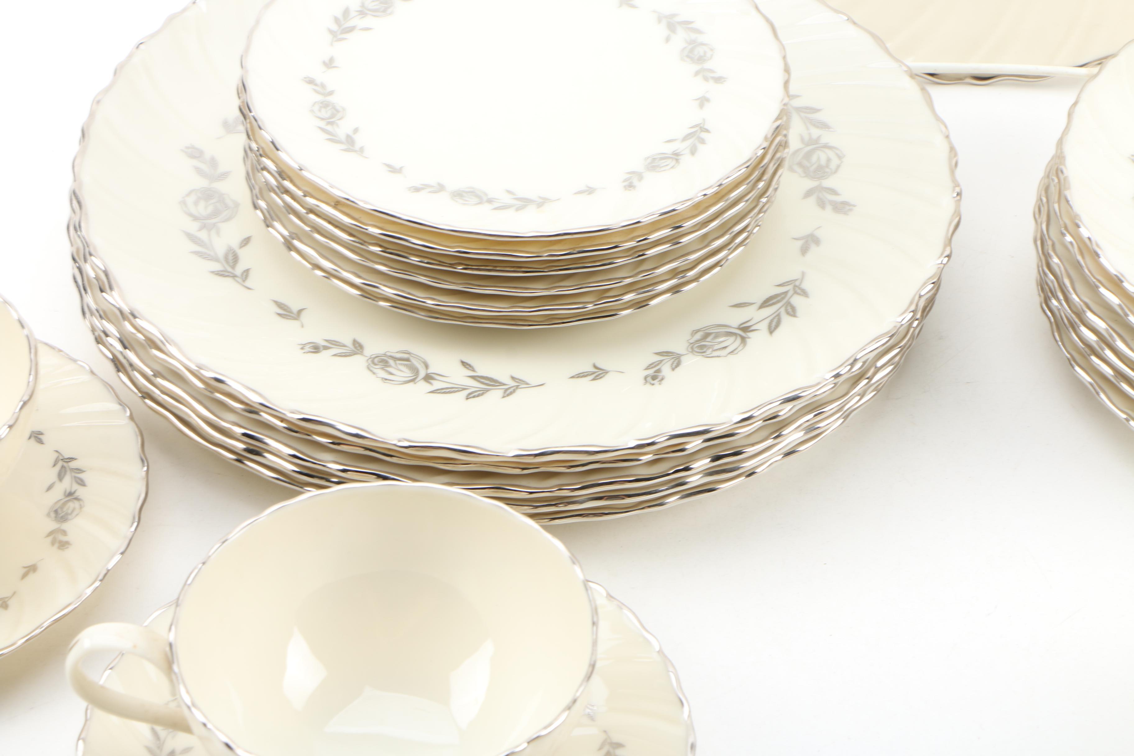 Lenox "Rosemont" China Dinnerware for Five, 1964 - 1977