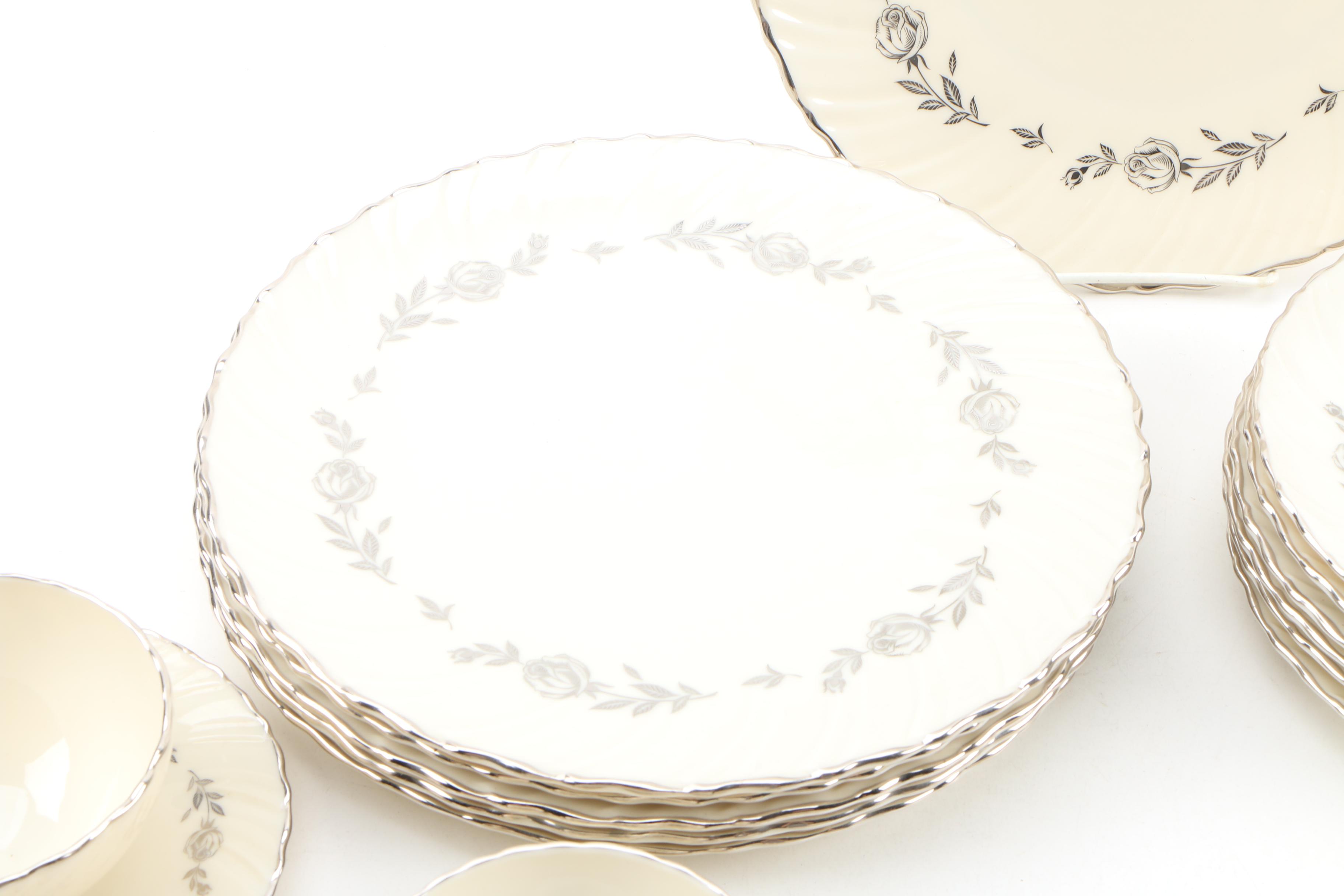 Lenox "Rosemont" China Dinnerware for Five, 1964 - 1977