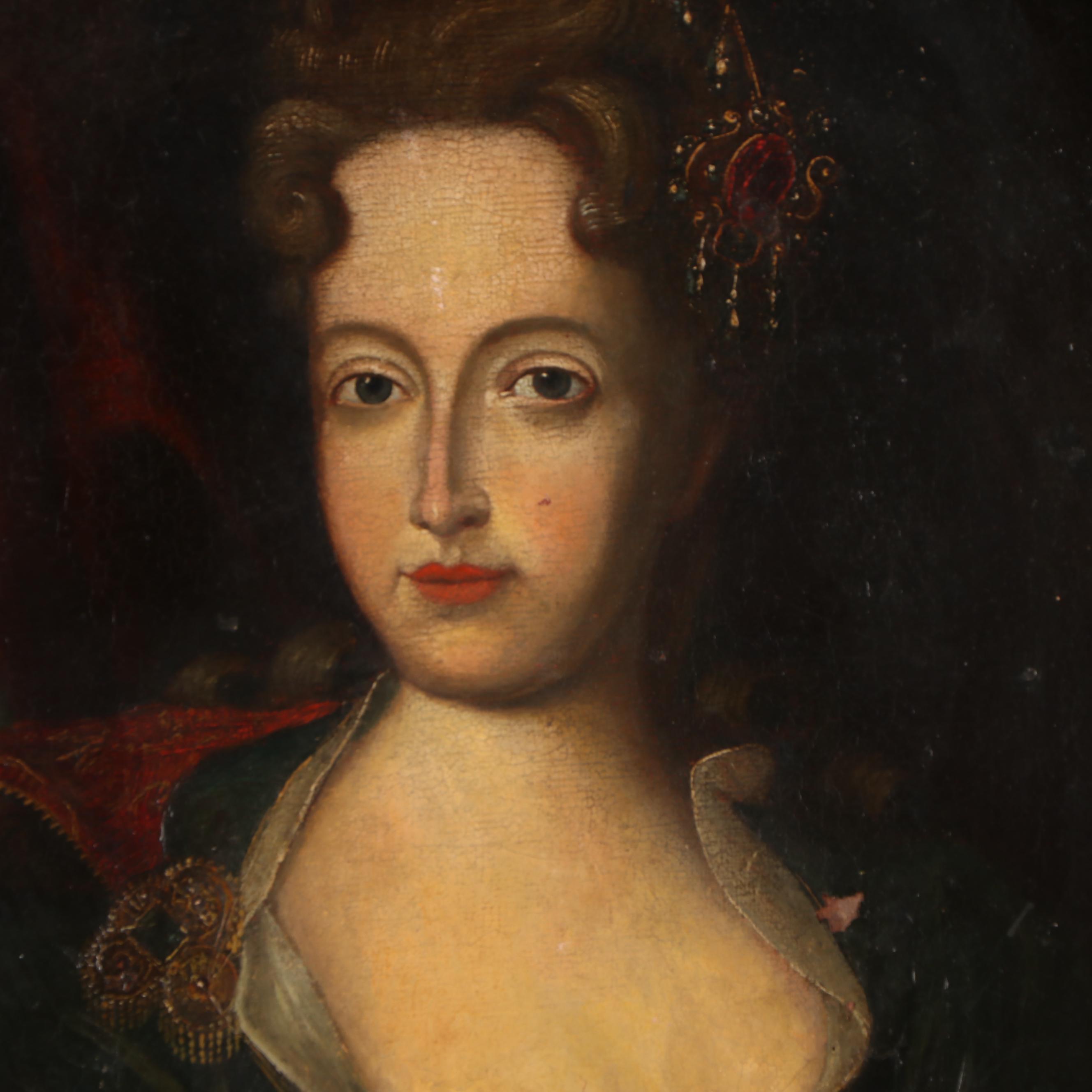 19th Century Portrait Oil Painting