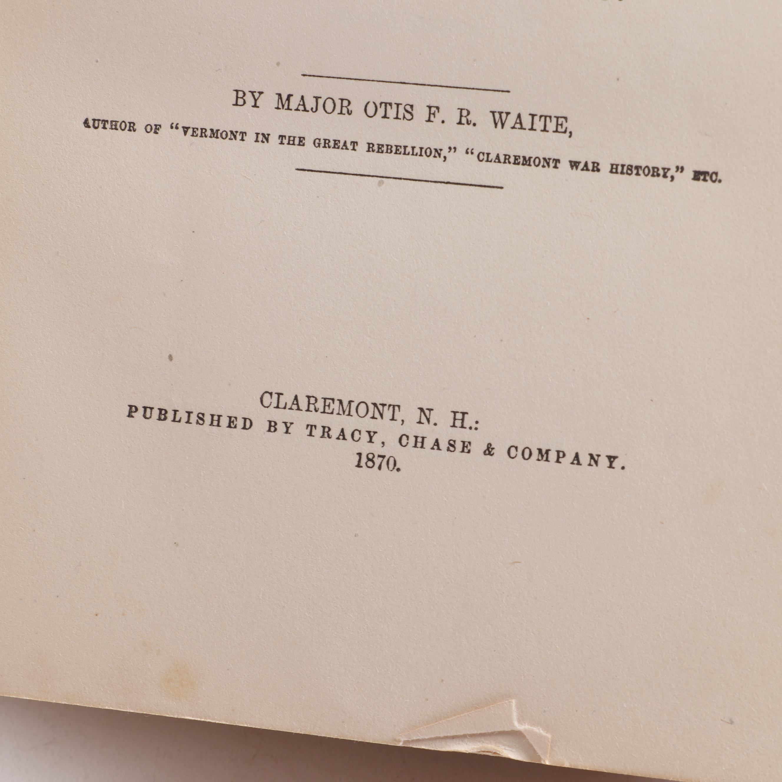 American History Books, Late 19th Century