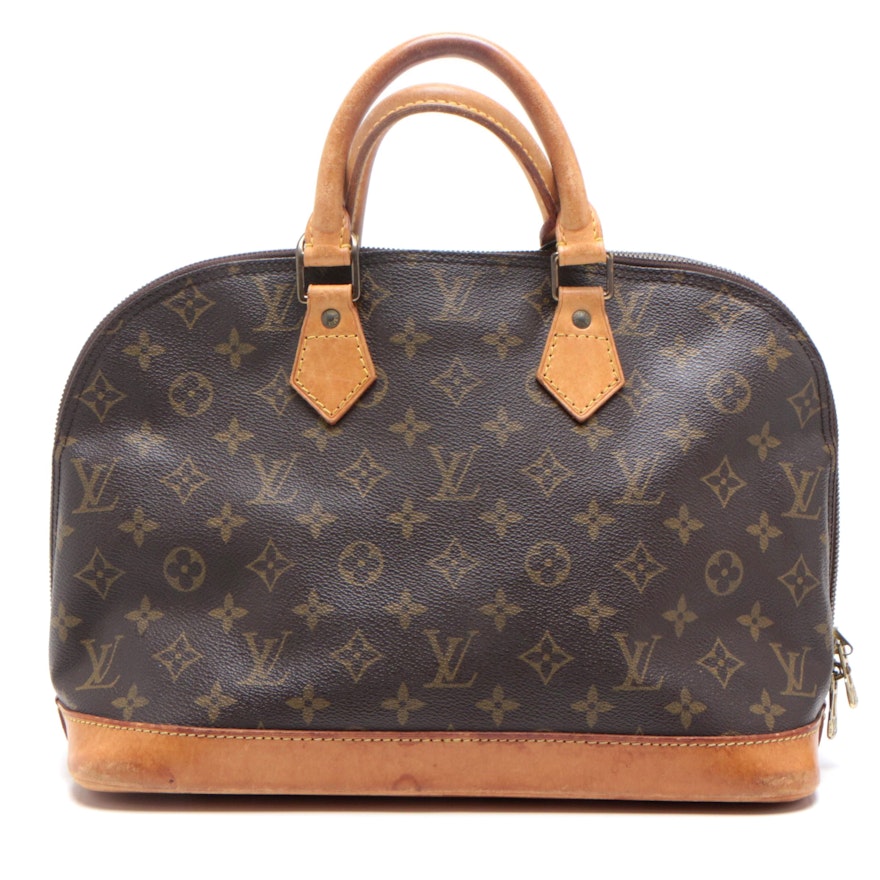 Louis Vuitton Monogram Canvas Alma Satchel