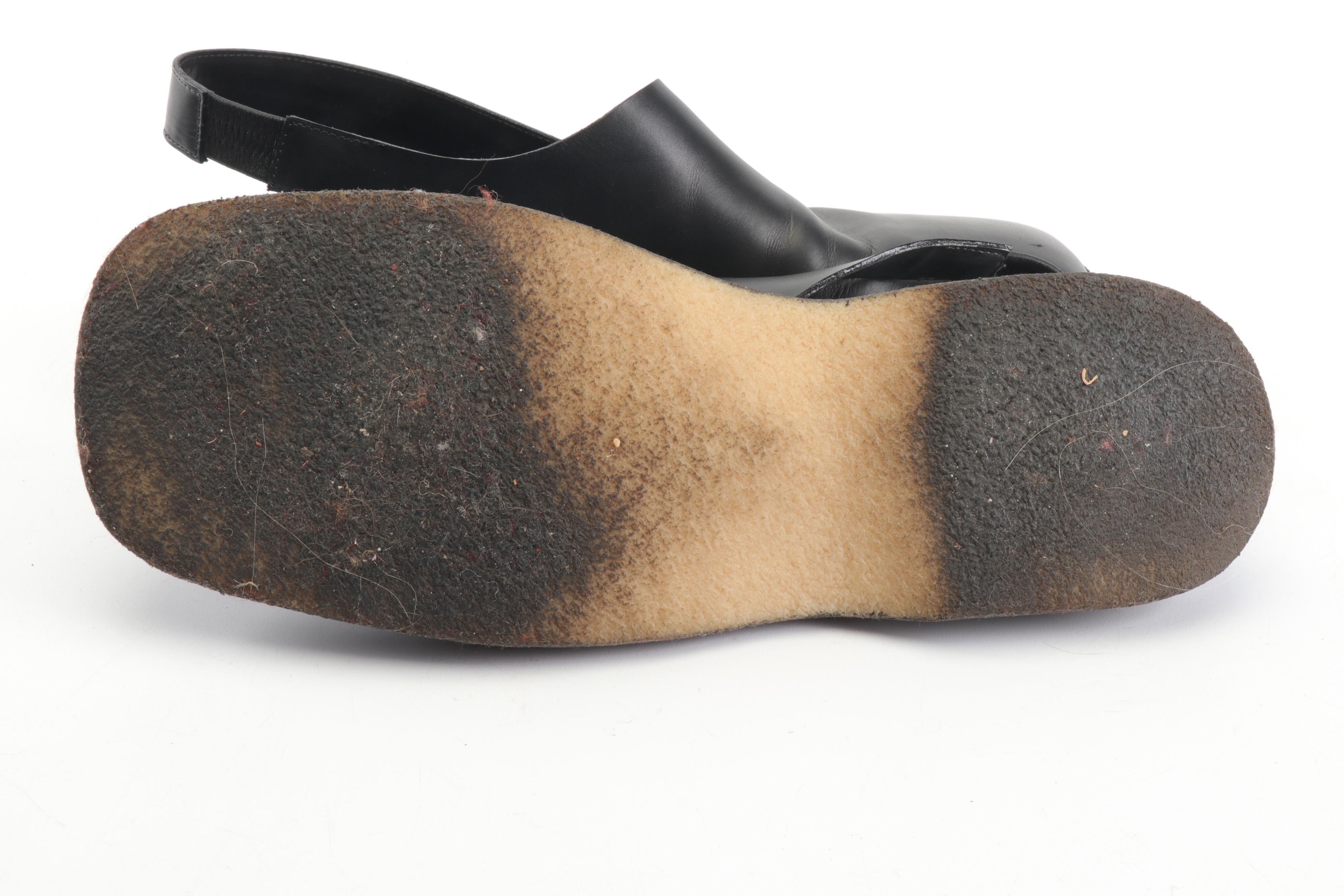 Men's Gallus First Class and Costume National Black Leather Shoes