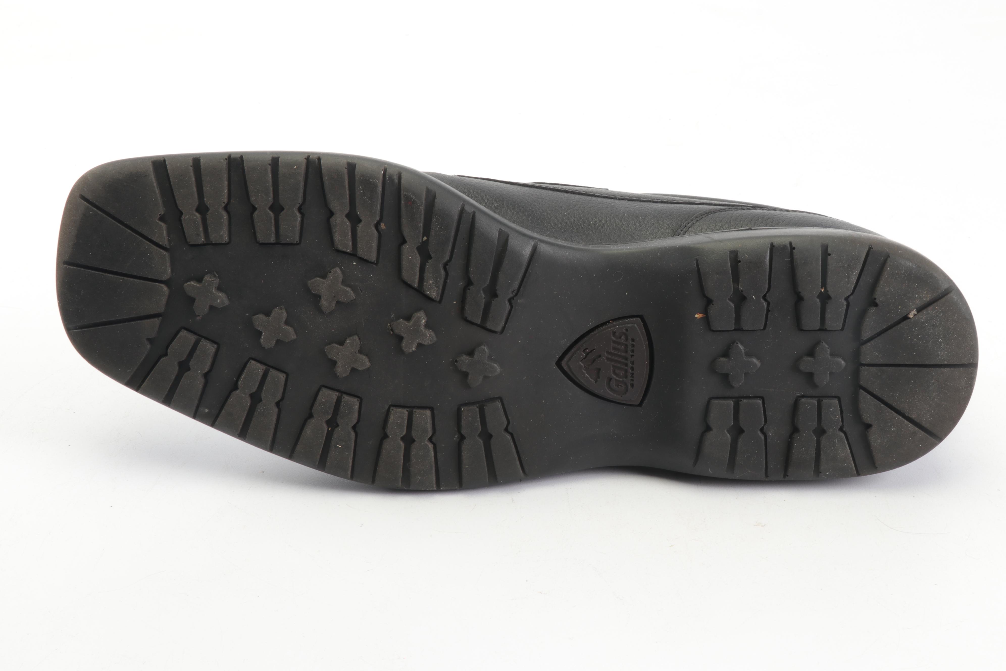 Men's Gallus First Class and Costume National Black Leather Shoes