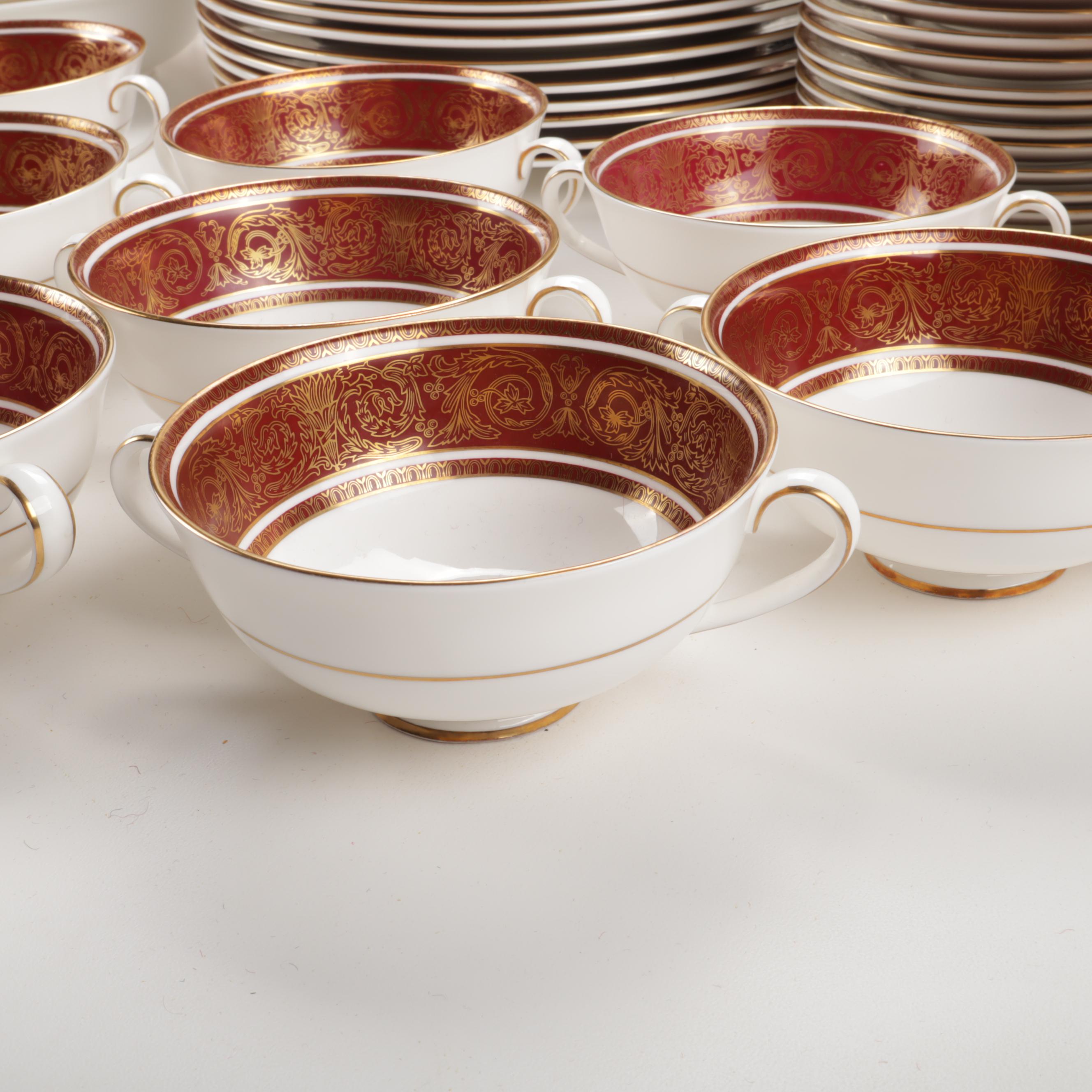 Royal Doulton "Buckingham" Gilt English Fine Bone China
