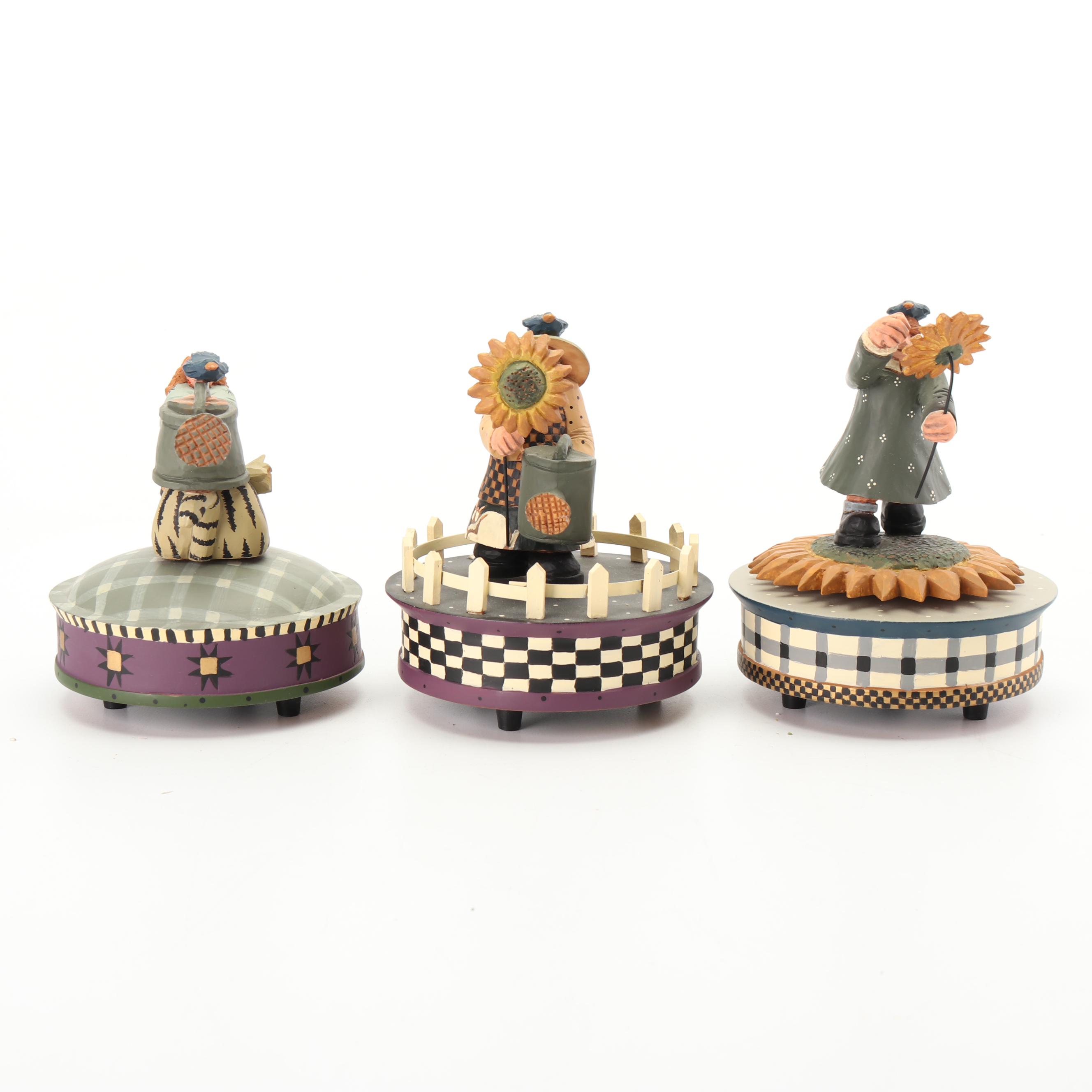 Music Box Assortment Featuring Boyd's and Williraye Studios