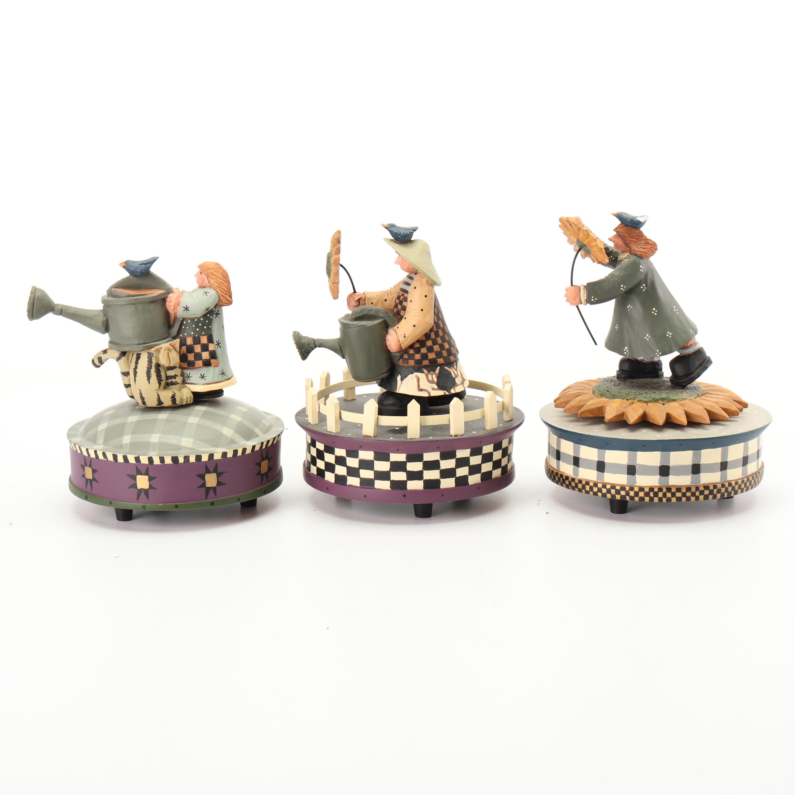 Music Box Assortment Featuring Boyd's and Williraye Studios