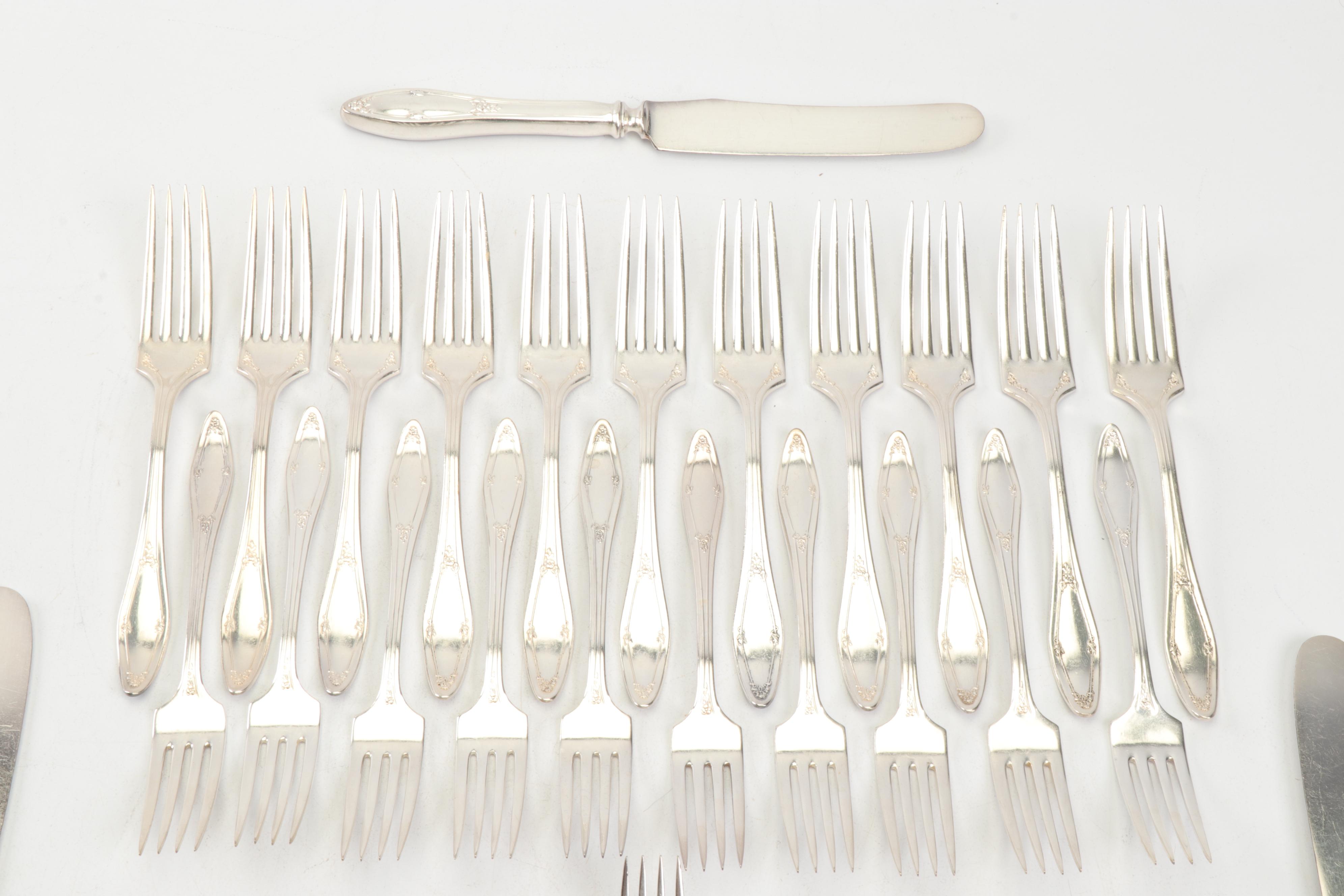 Holmes & Edwards Silver Inlaid Flatware