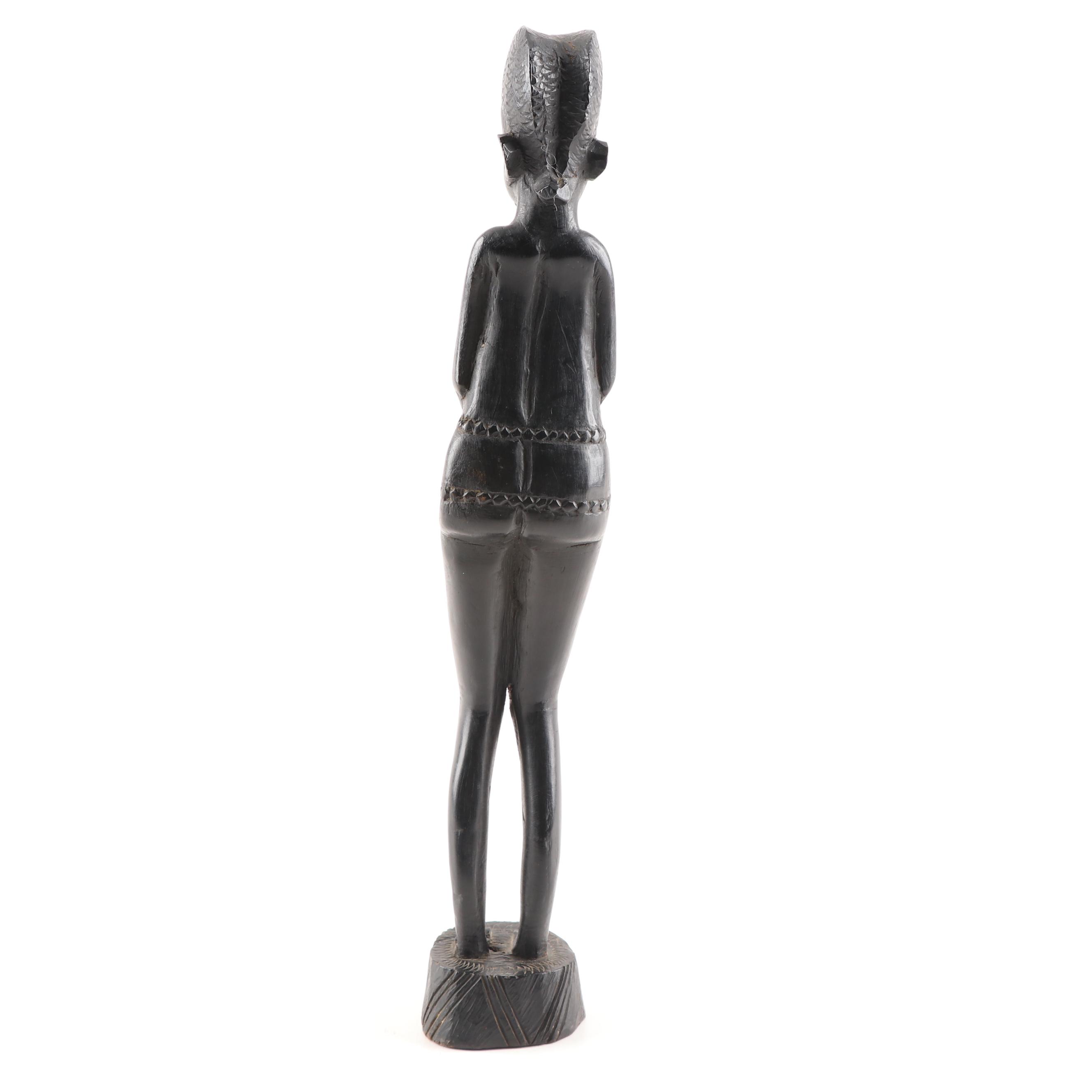 Kenyan Carving of a Woman