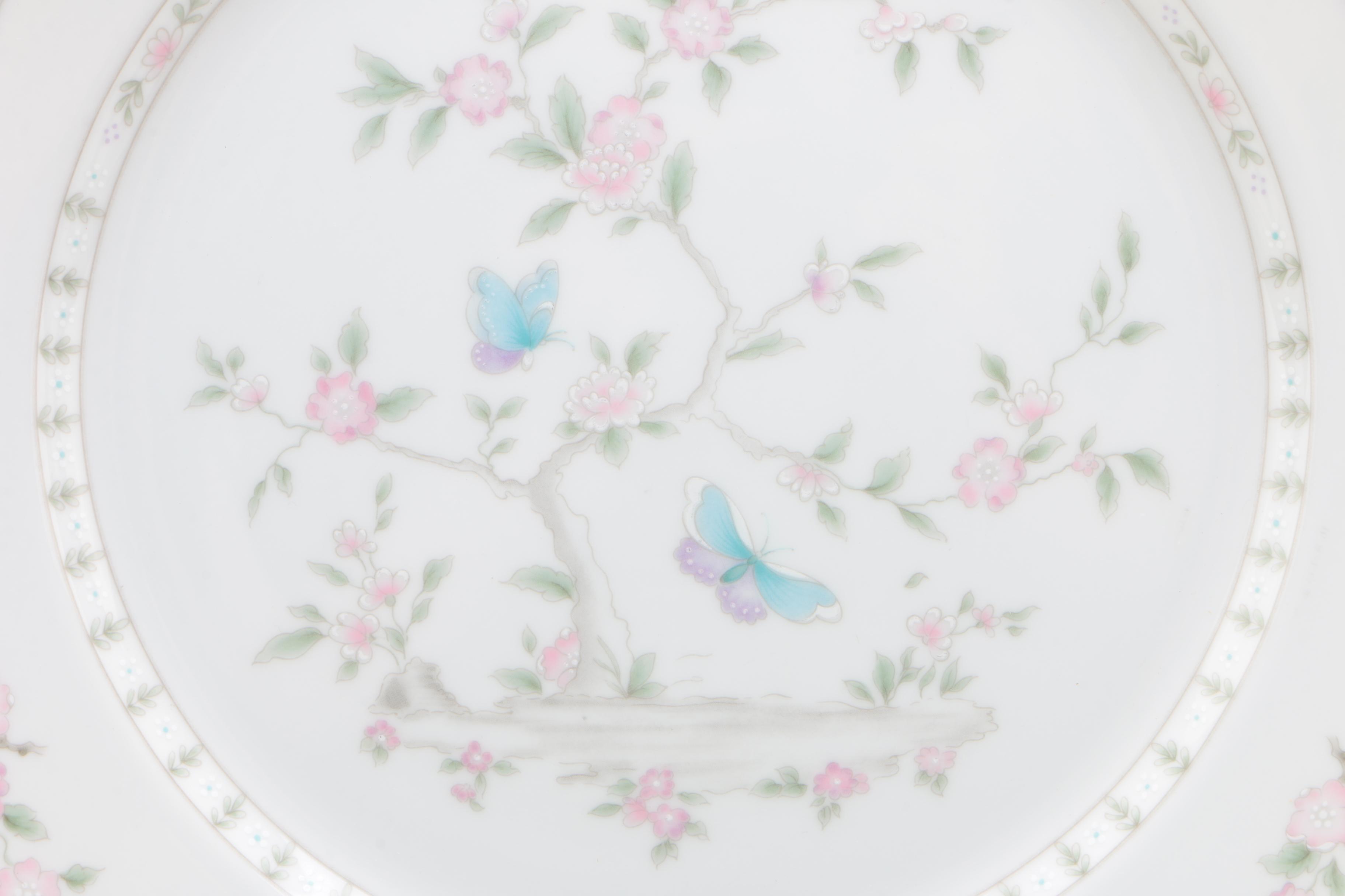 Lenox "Tea Garden" Porcelain Dinnerware, 1983 - 1985