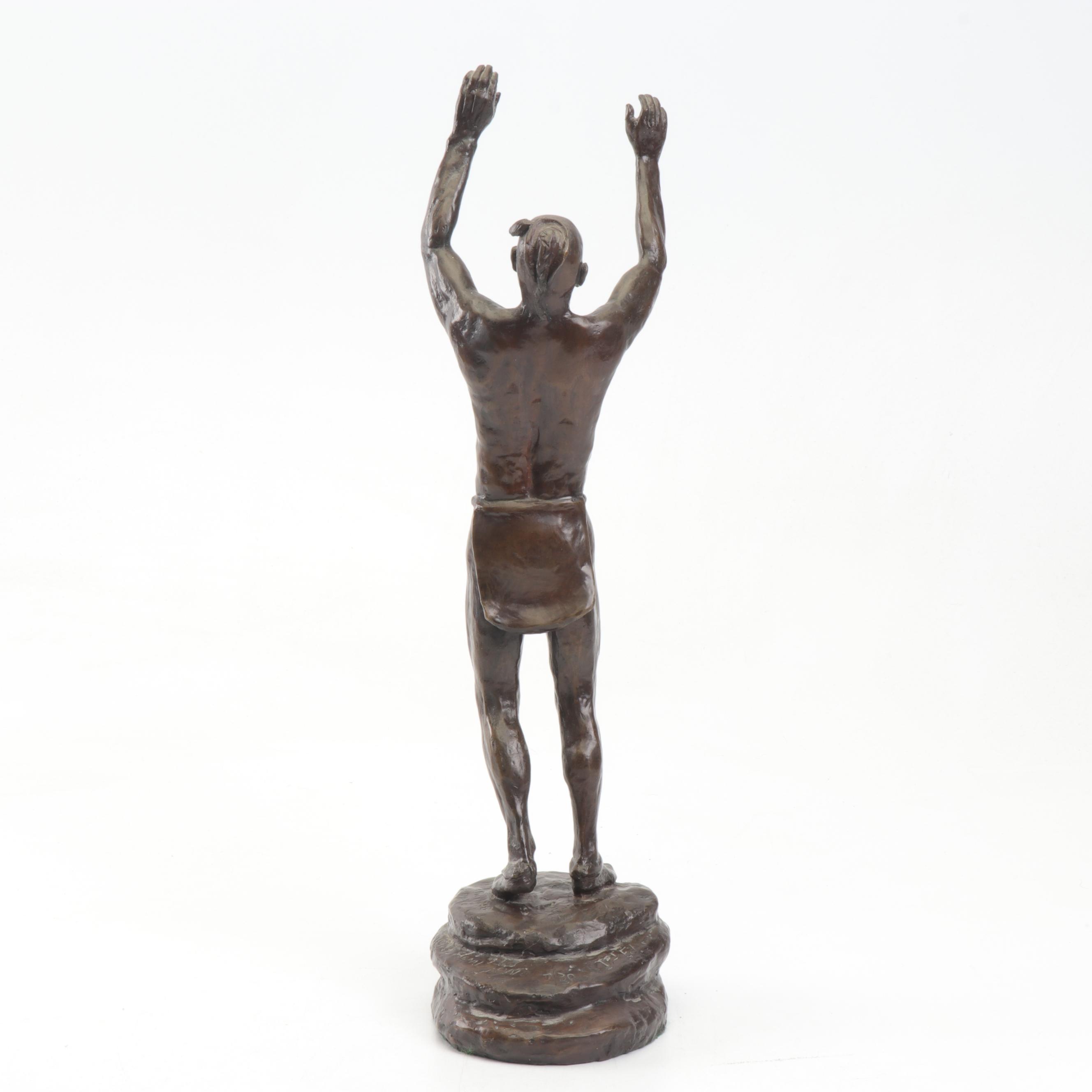 Jim Hamilton Bronze Sculpture "Morning Prayer"