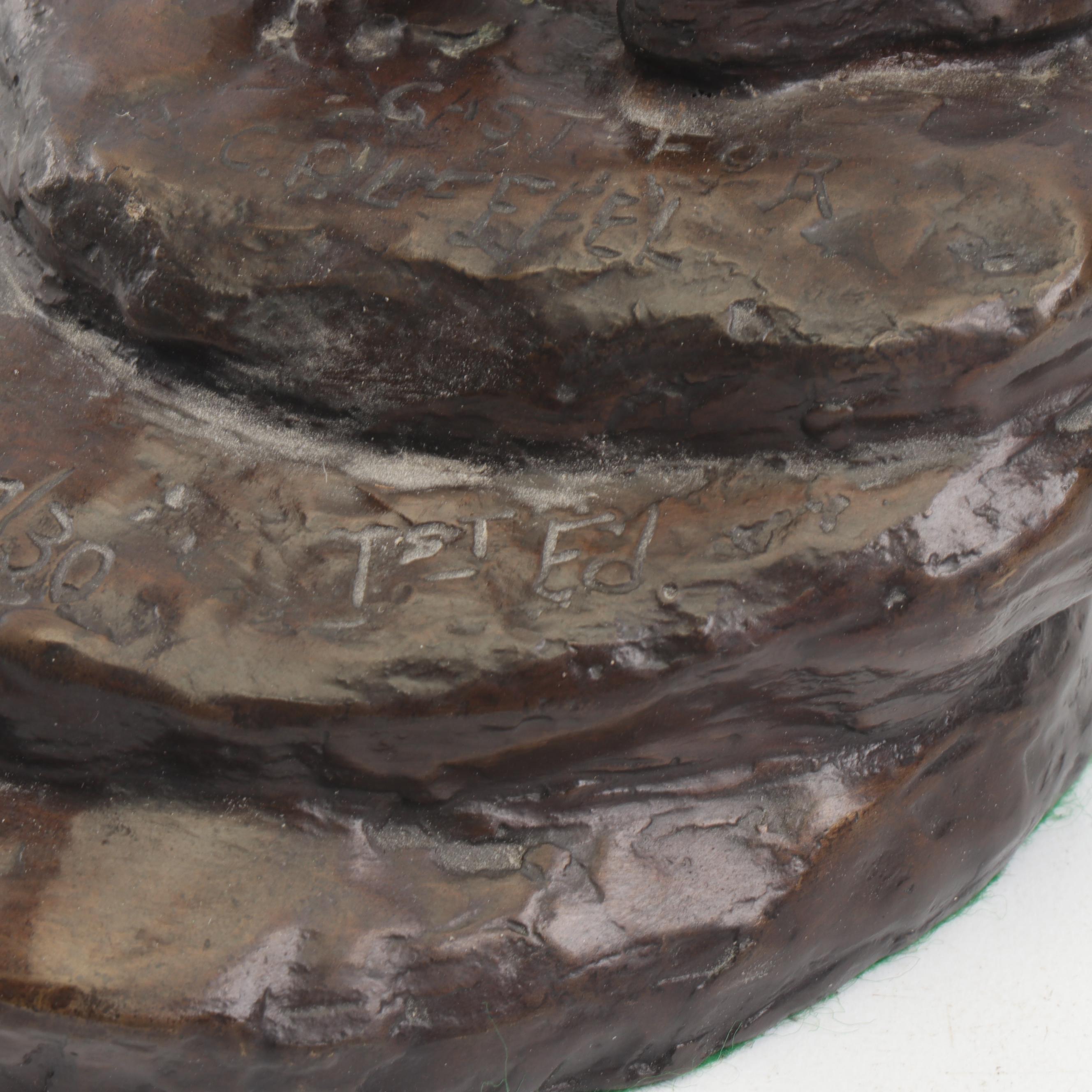 Jim Hamilton Bronze Sculpture "Morning Prayer"