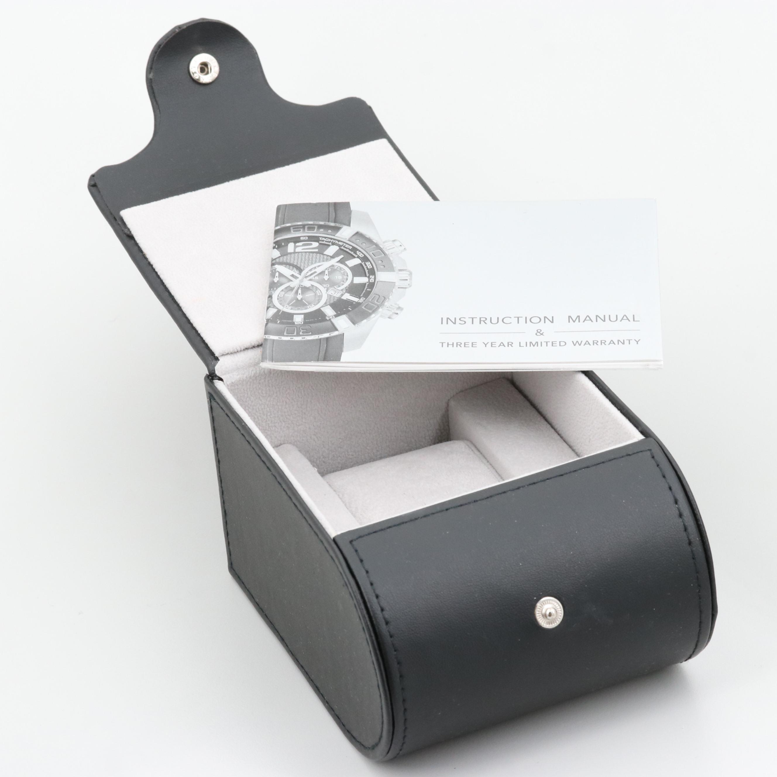 Schweiss Stainless Steel Quartz Chronograph Watch