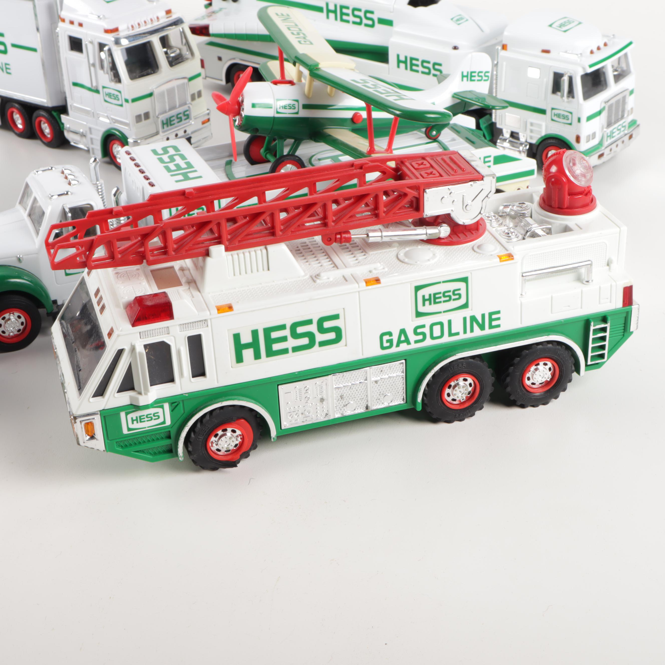 Vintage Hess Electronic Truck Collection