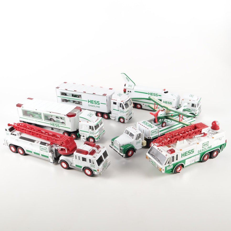Vintage Hess Electronic Truck Collection