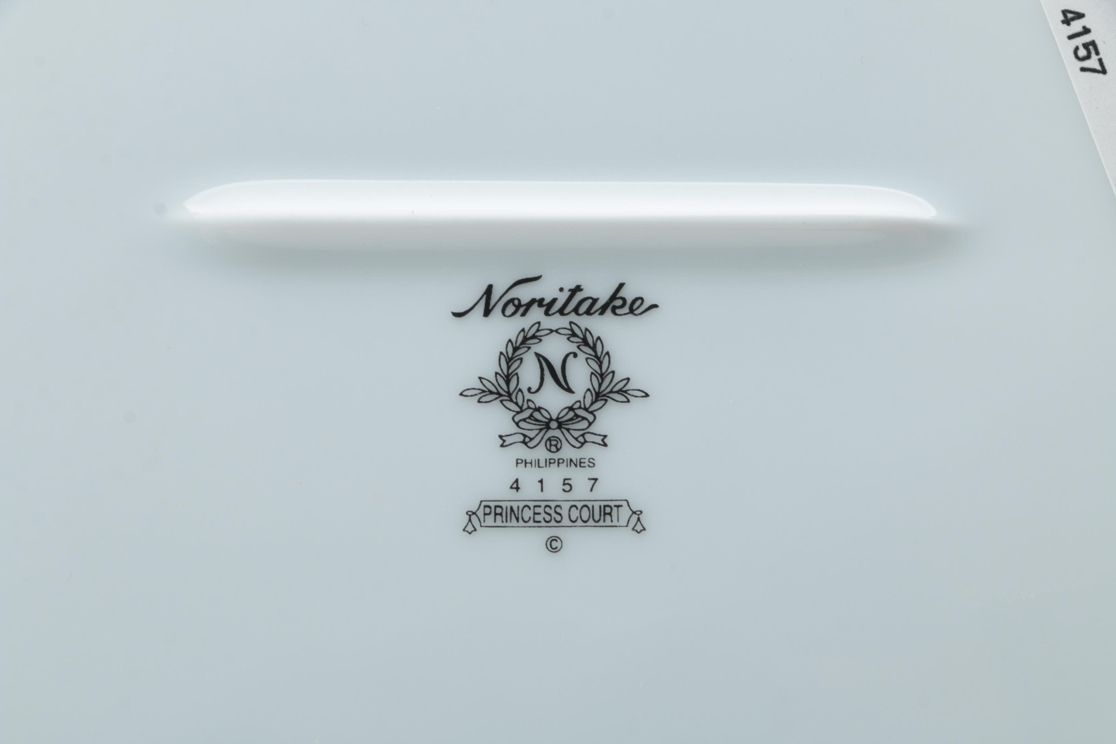 Noritake "Princess Court" China Dinnerware, 1999 - 2001