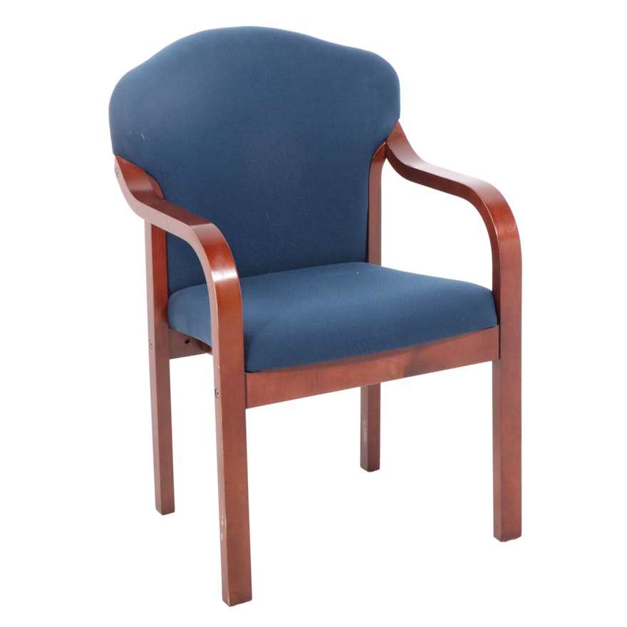 Kimball Wood Frame Upholstered Chair