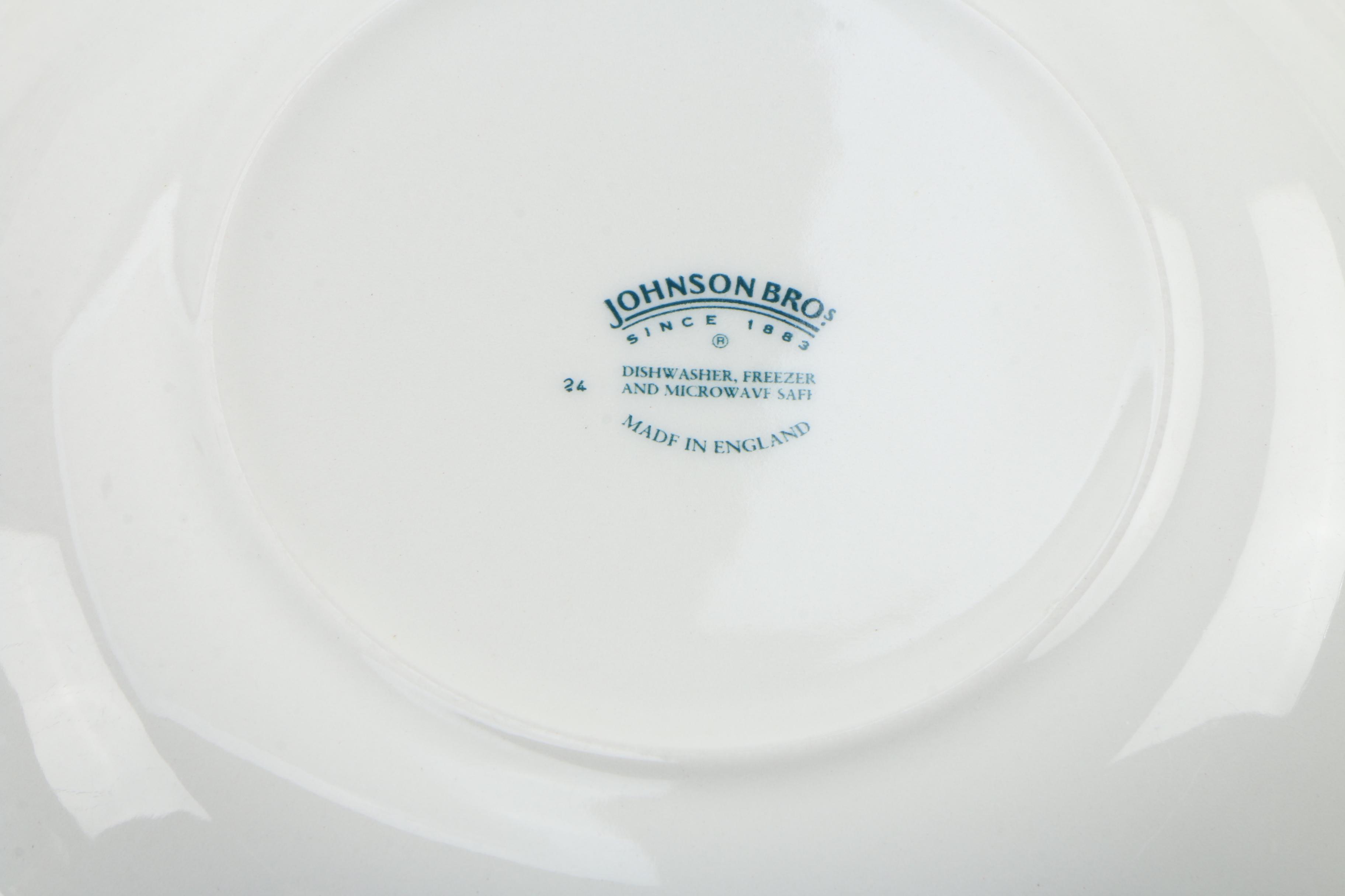 Johnson Brothers "Regency" Ironstone Dinnerware, 1960 - 2003