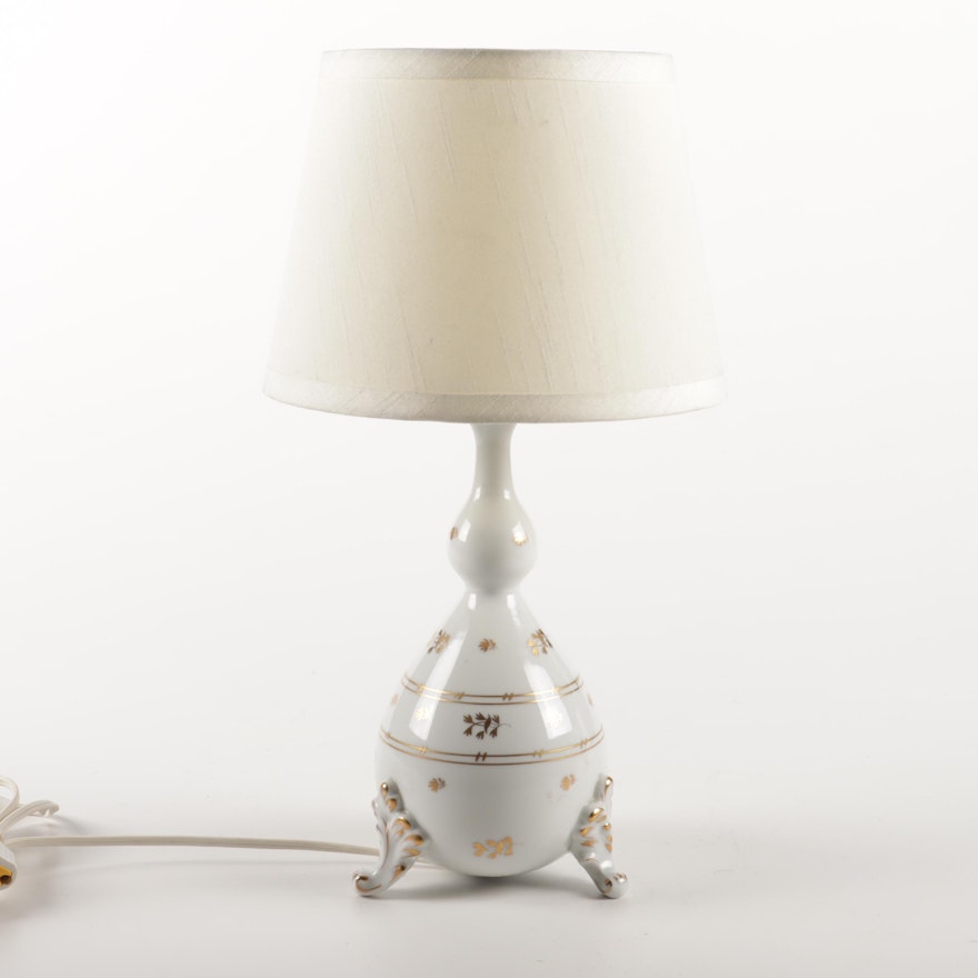 Herend Hungary Porcelain Table Lamp