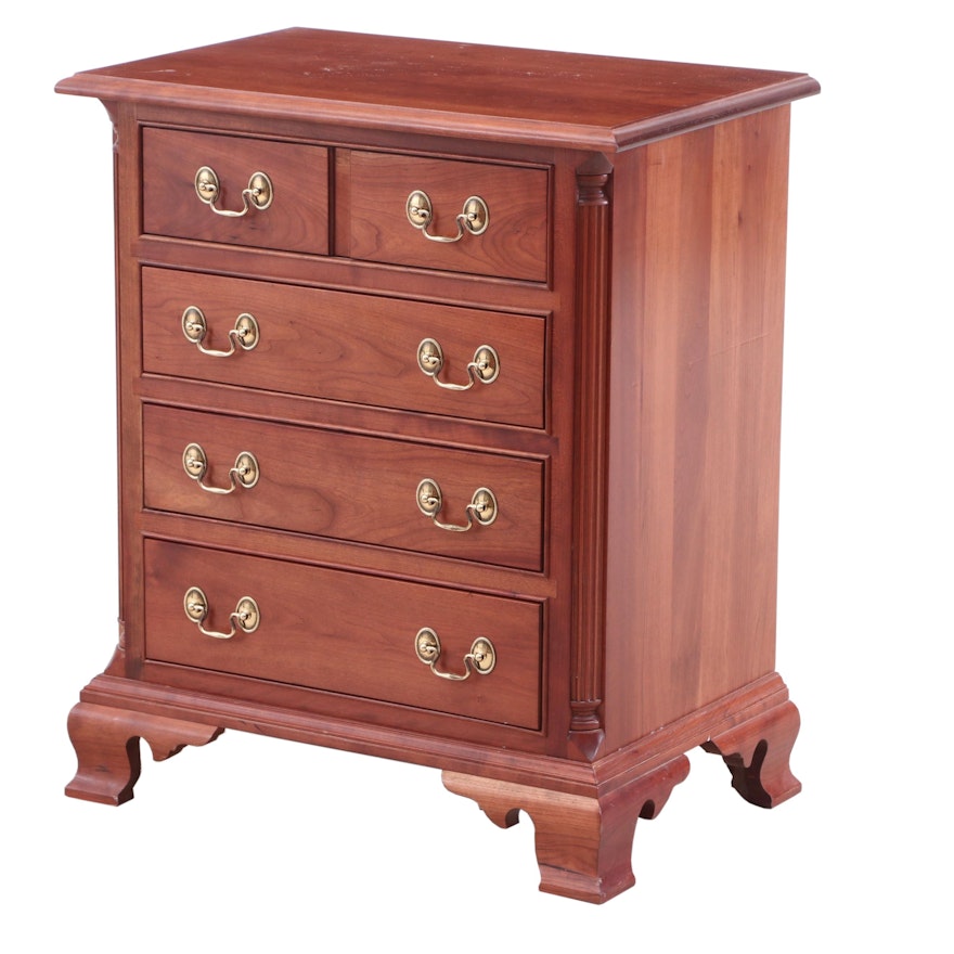 Stickley Cherry Finish Night Stand, Mid to Late 20th Century