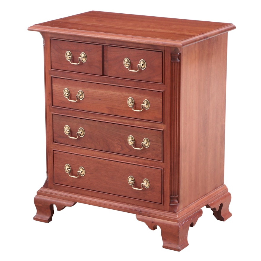 Stickley Cherry Finish Night Stand, Mid to Late 20th Century