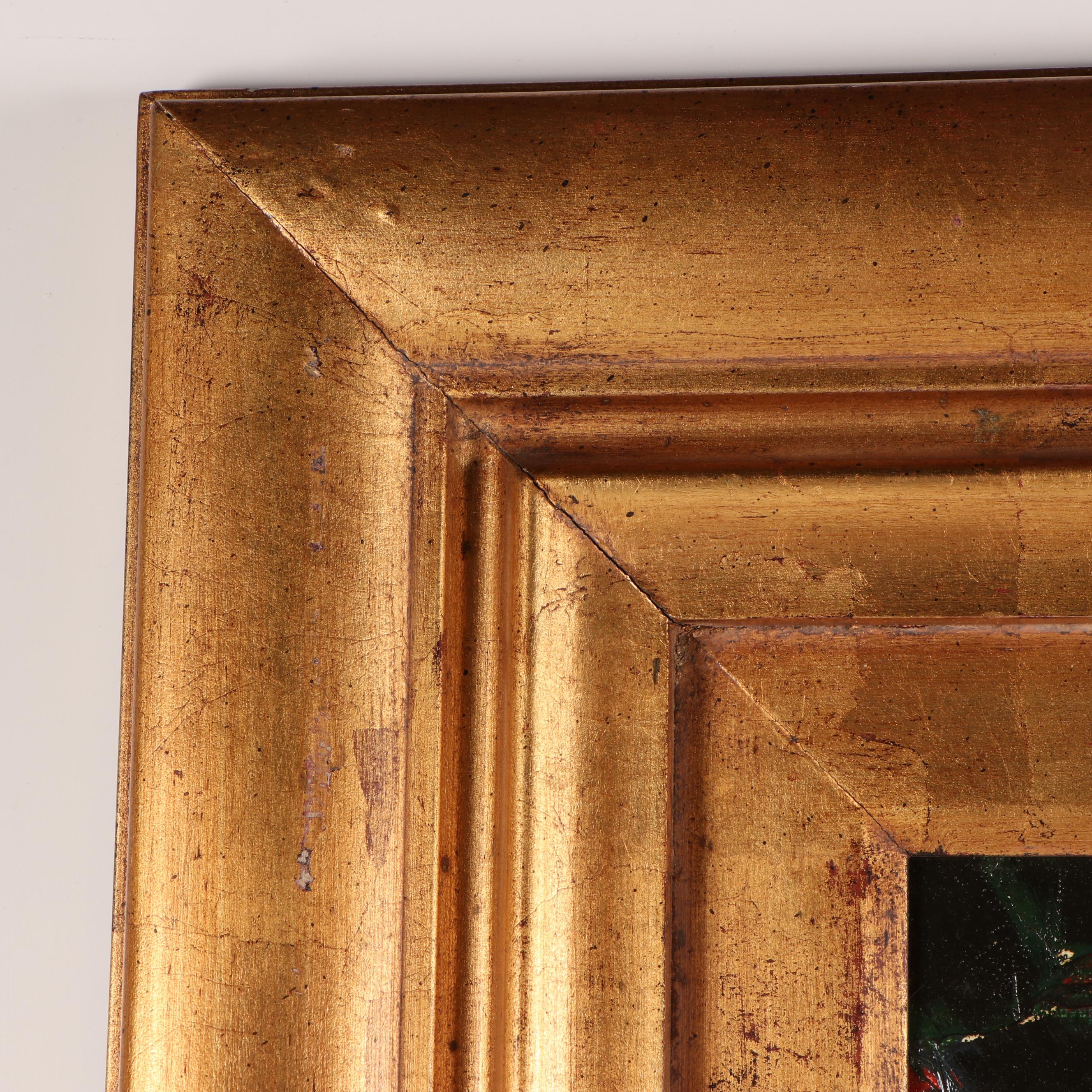 P. Collins Abstract Oil Painting